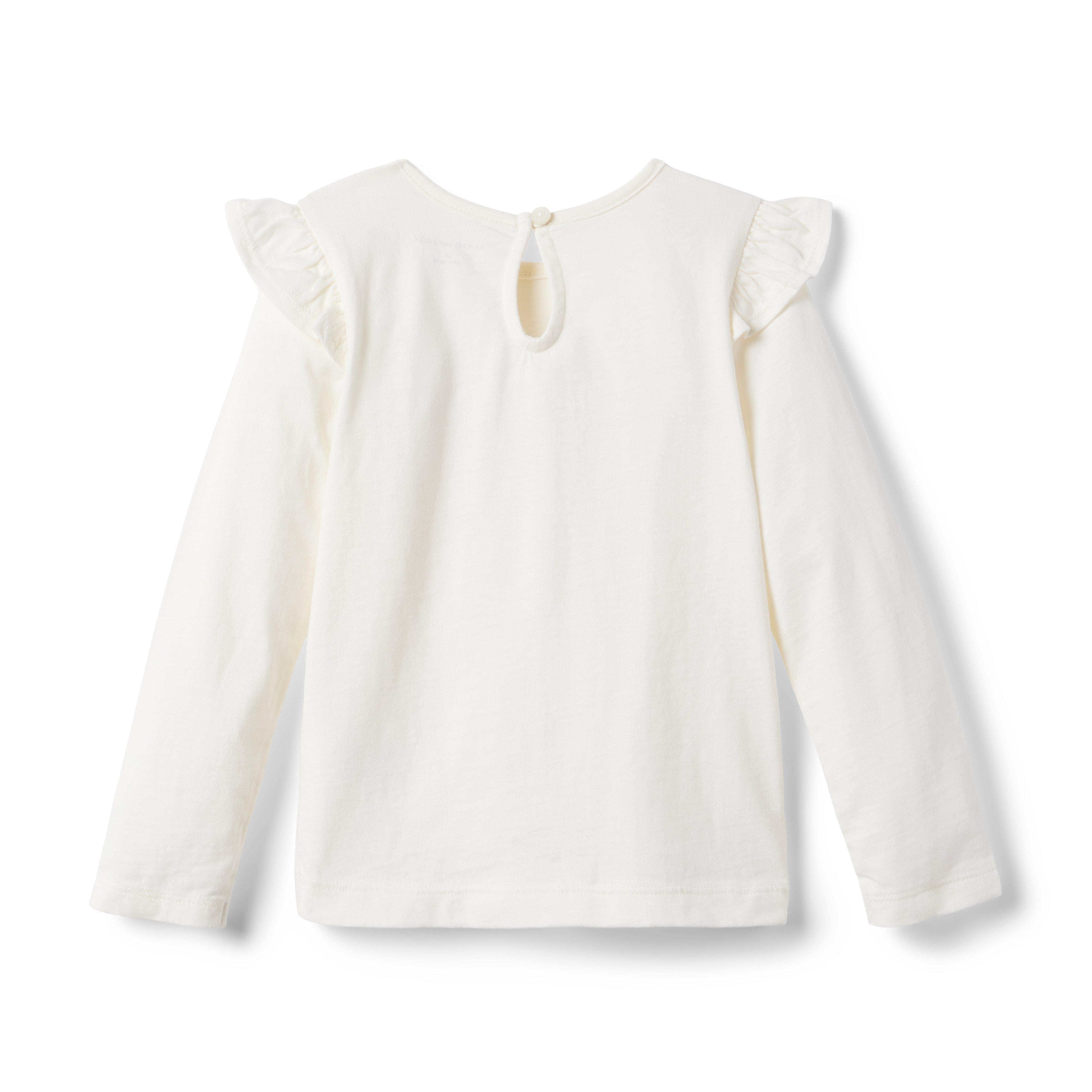 Ballerina Ruffle Shoulder Tee image number 1