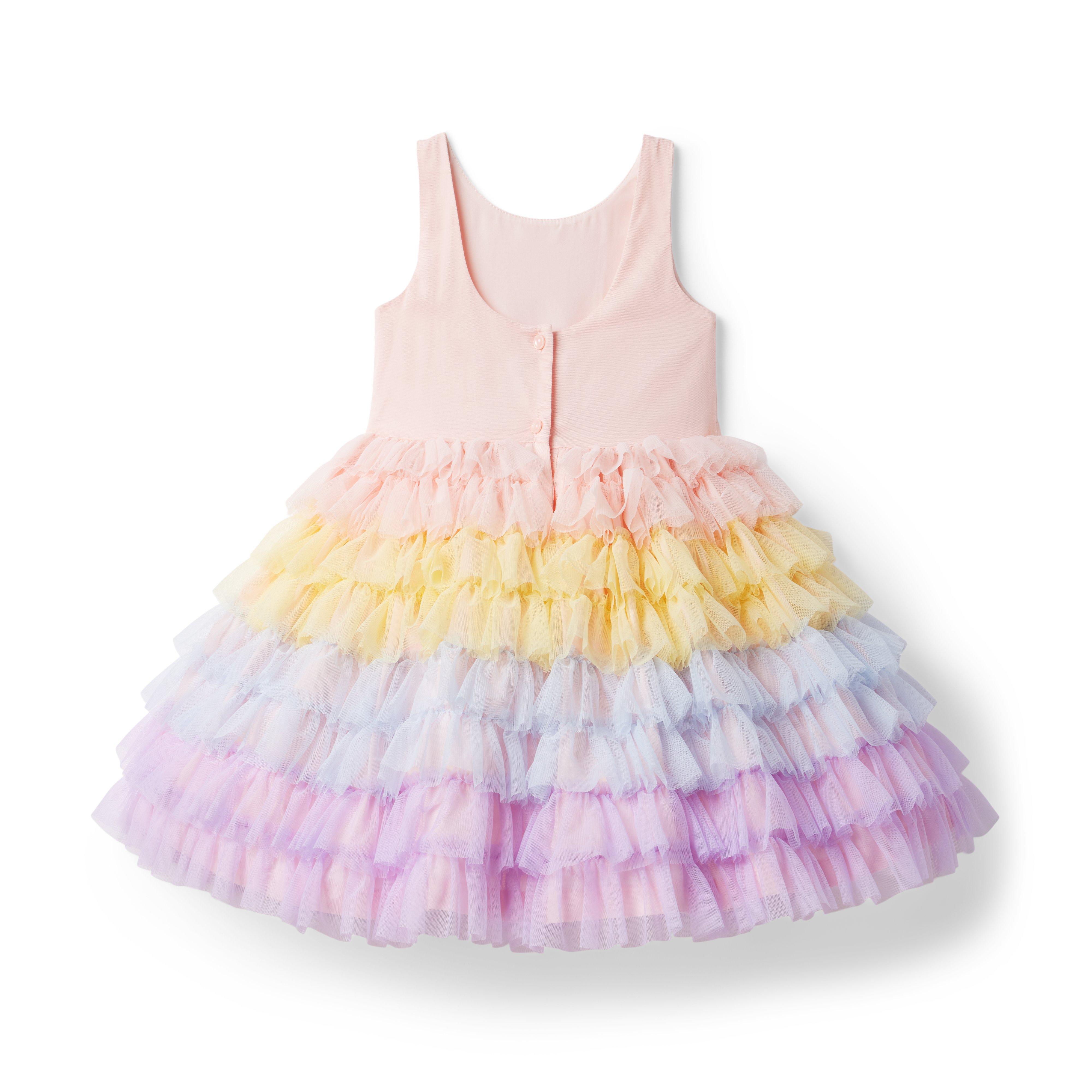 Birthday Rainbow Tulle Dress image number 1