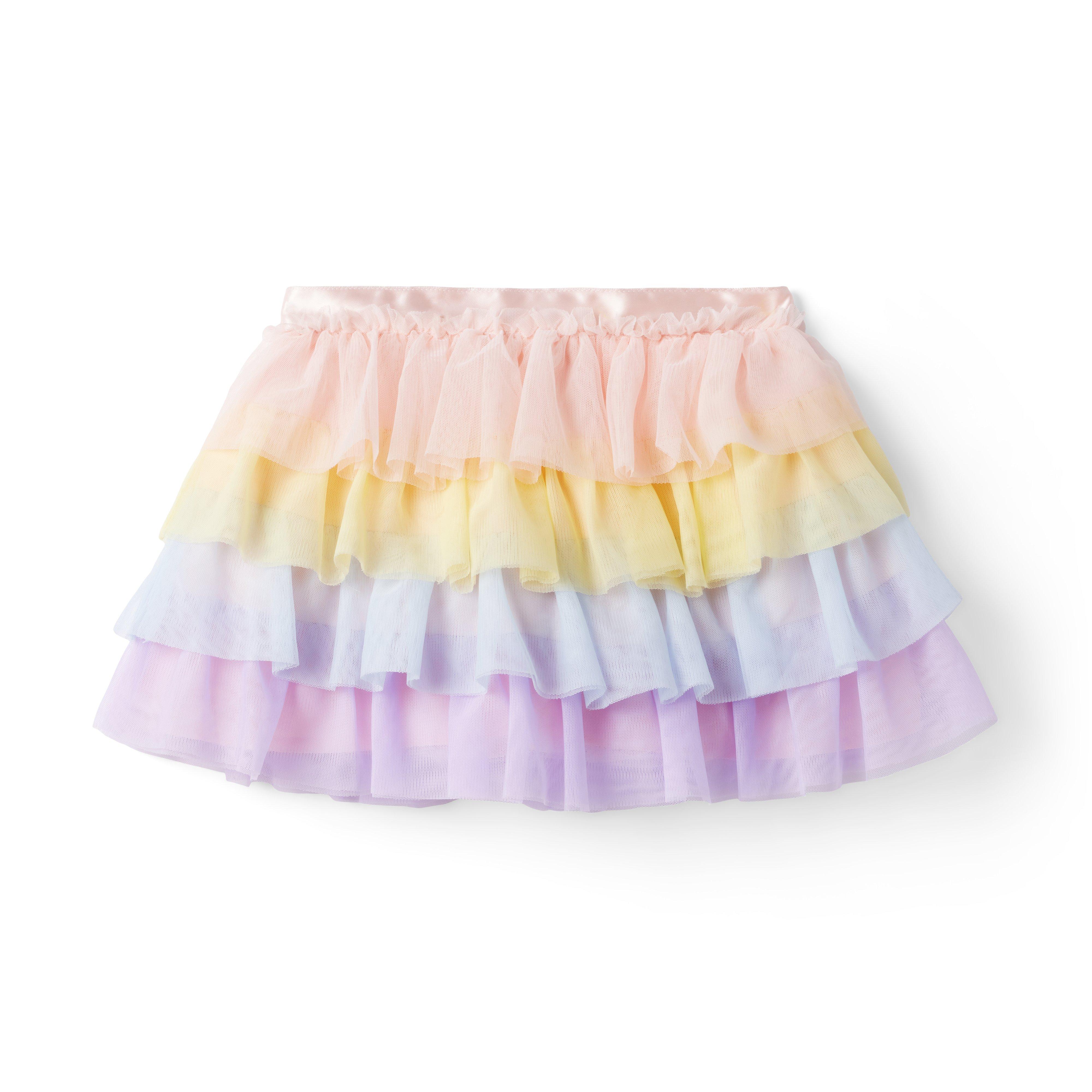 Birthday Rainbow Tulle Skirt image number 0