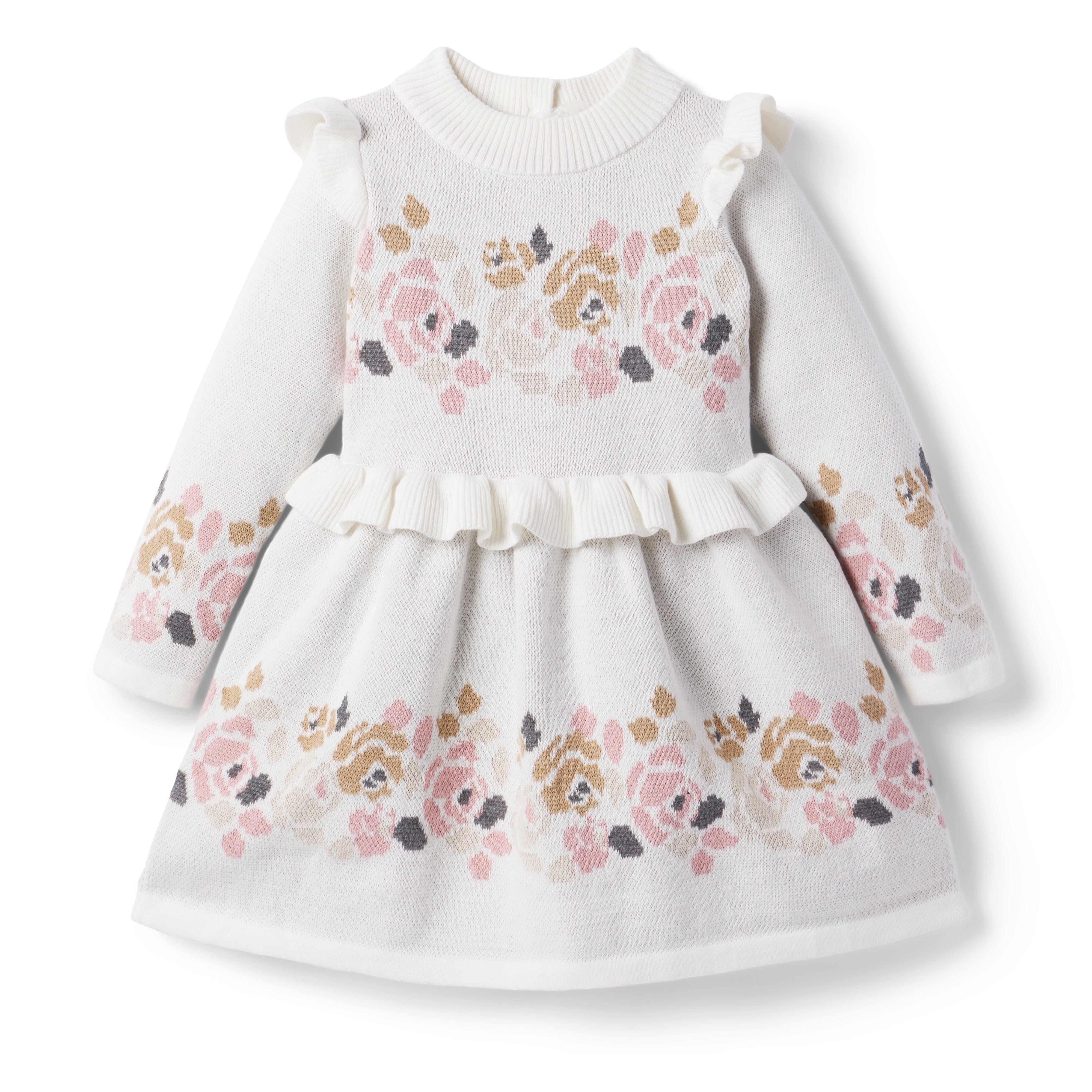 Floral Sweater Dress