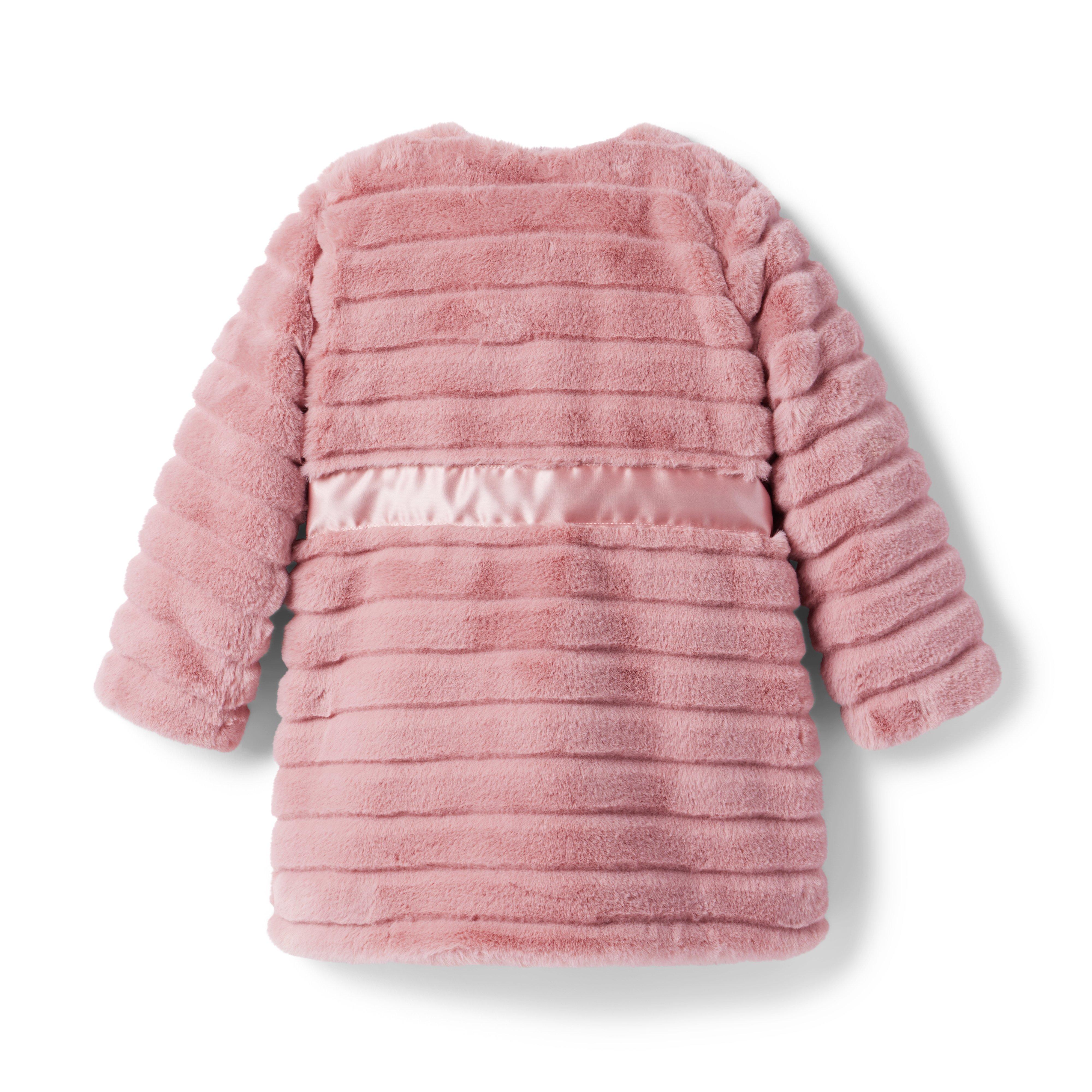 Faux Fur Bow Coat image number 1