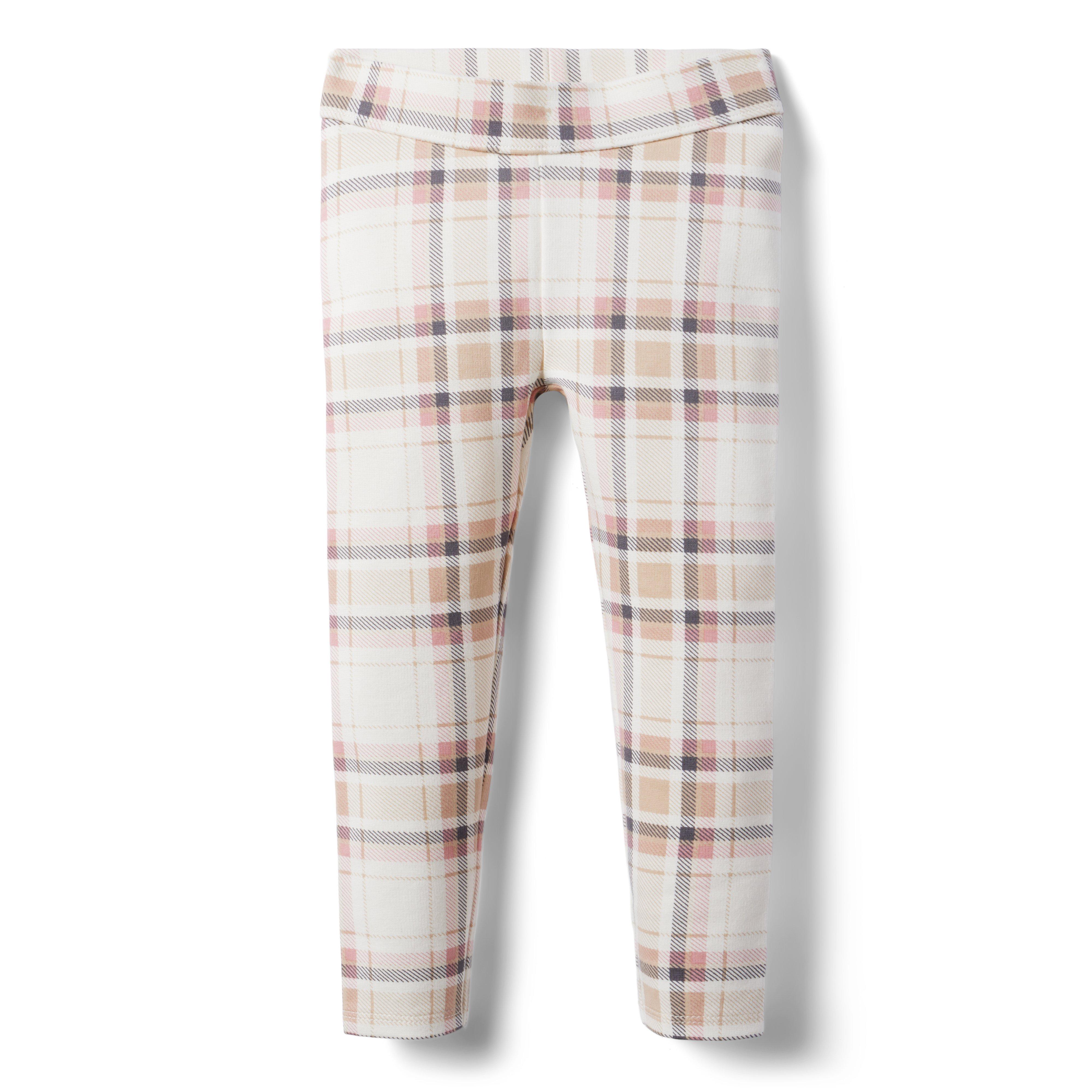 Plaid Ponte Pant