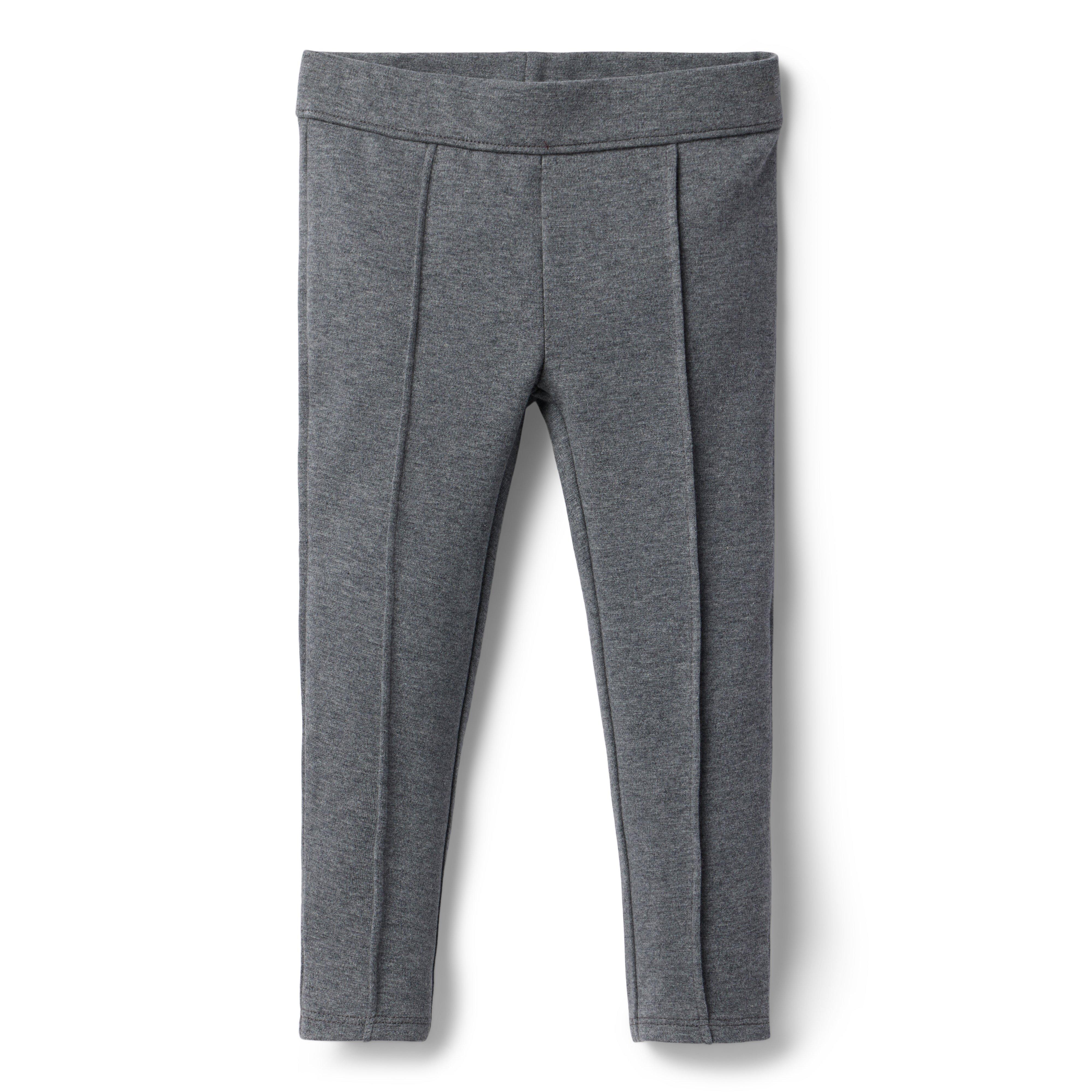 Girl Black Rock Heather Ponte Pant by Janie and Jack