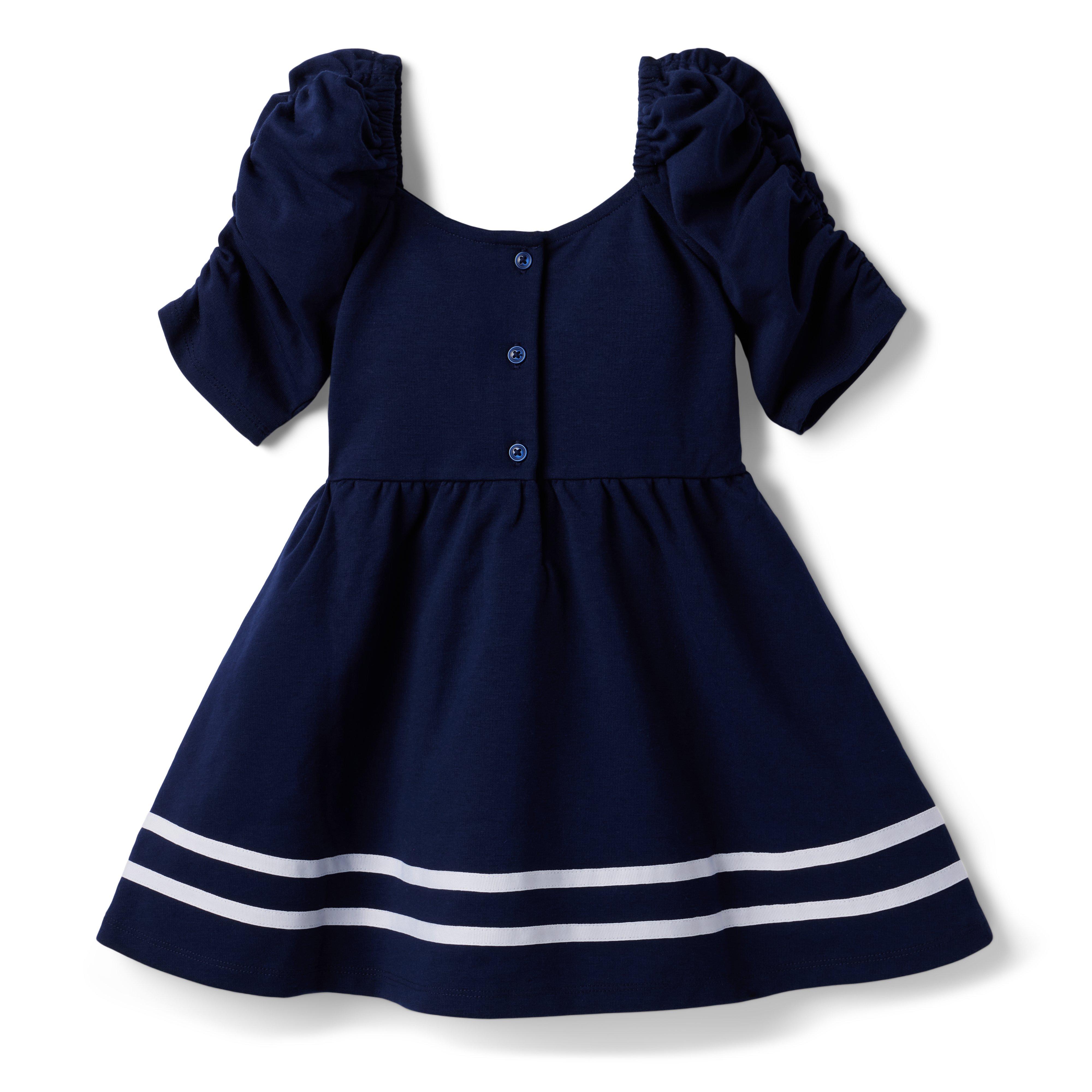 Janie and Jack fashion girls Afternoon By The Sea dress 12-18