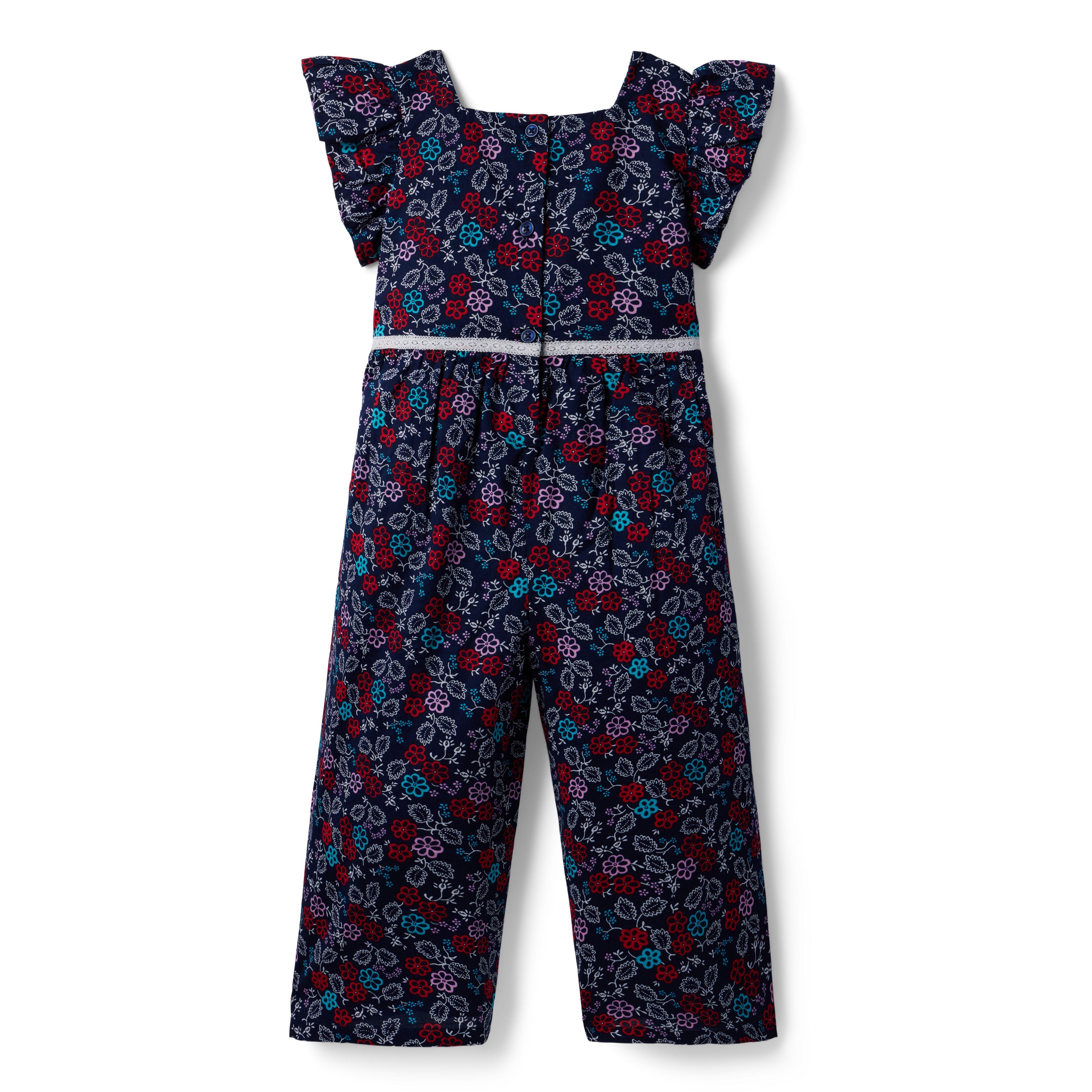 Floral Wide Leg Jumpsuit image number 1