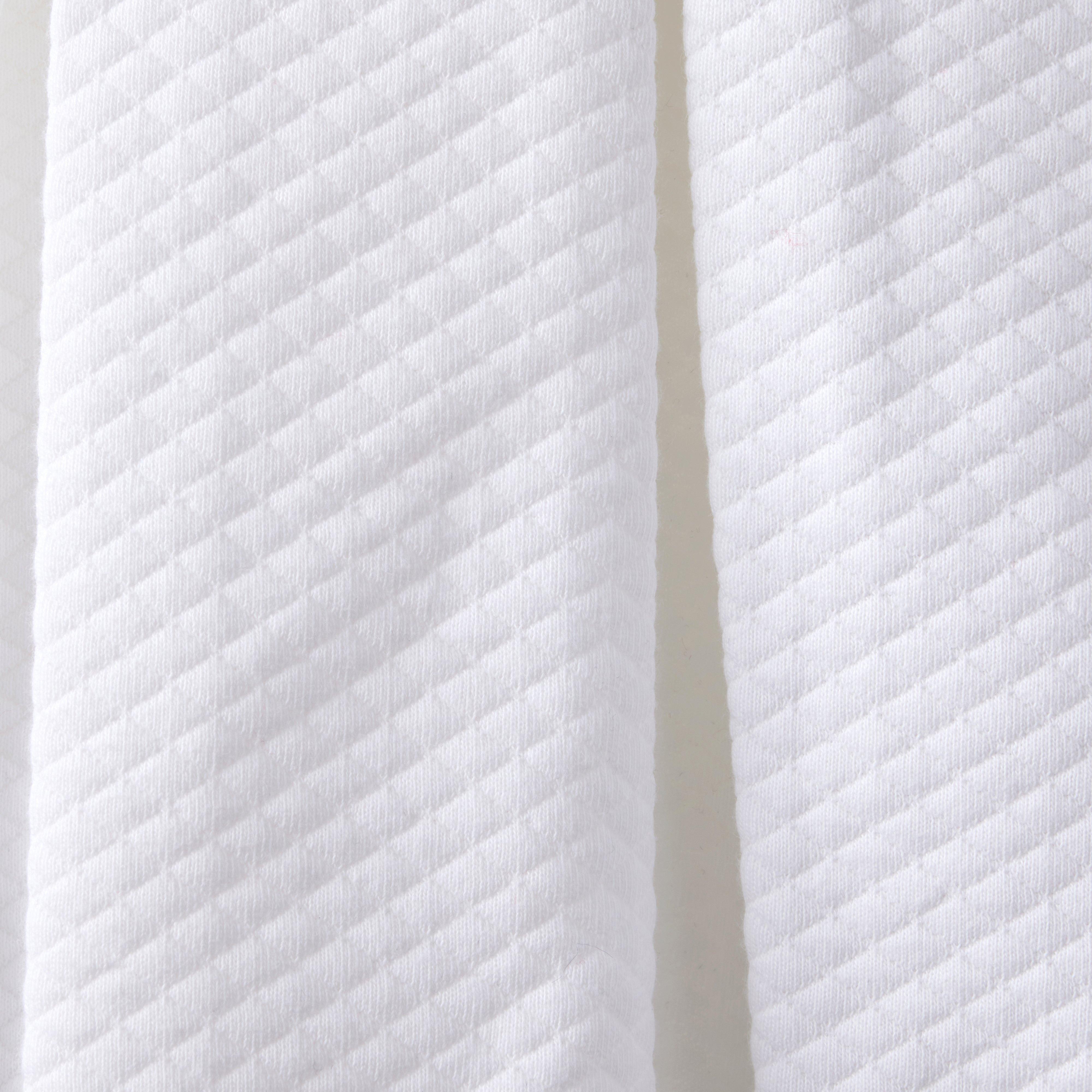 Quilted Puff Sleeve Jacquard Dress image number 2
