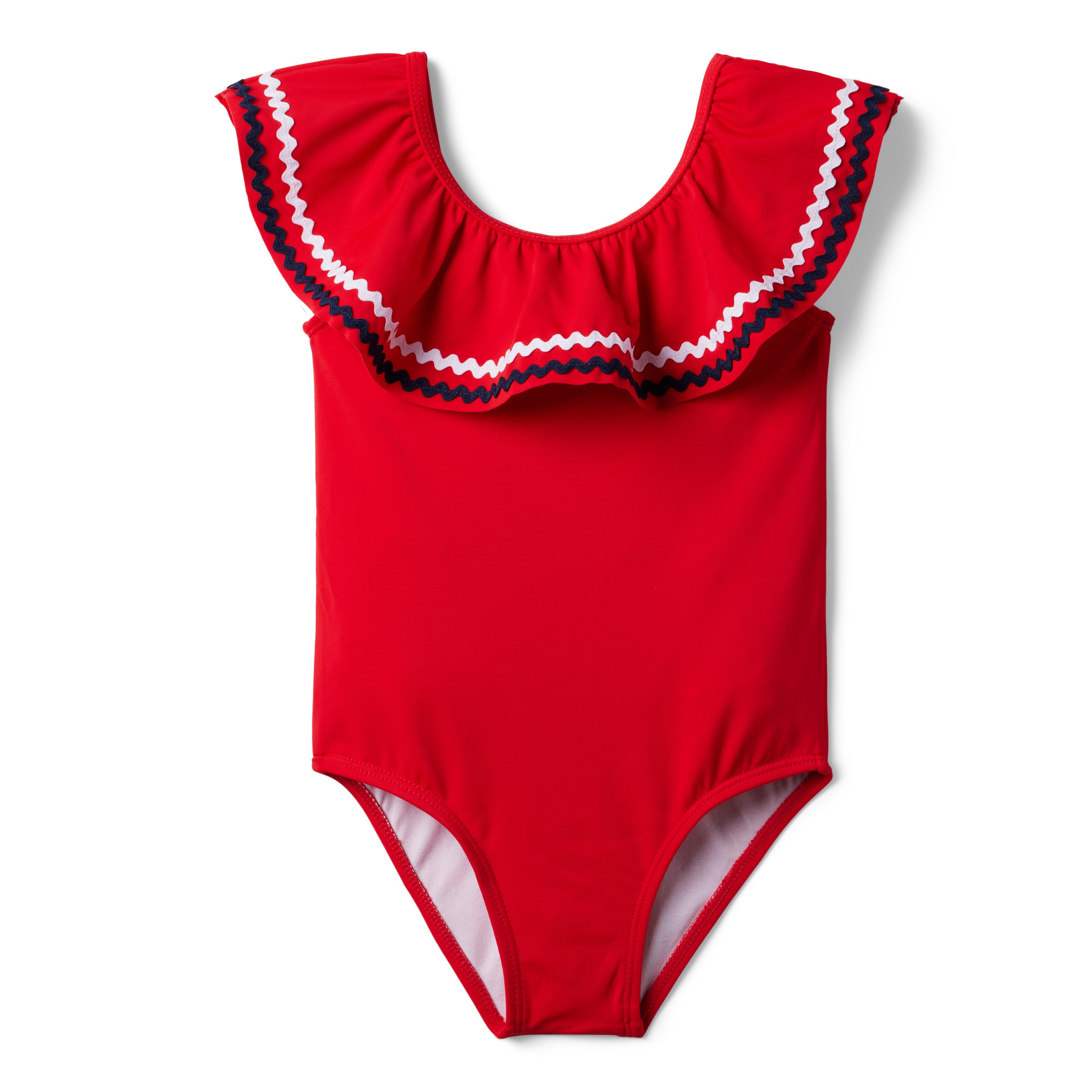 Ric Rac Ruffle Swimsuit image number 0