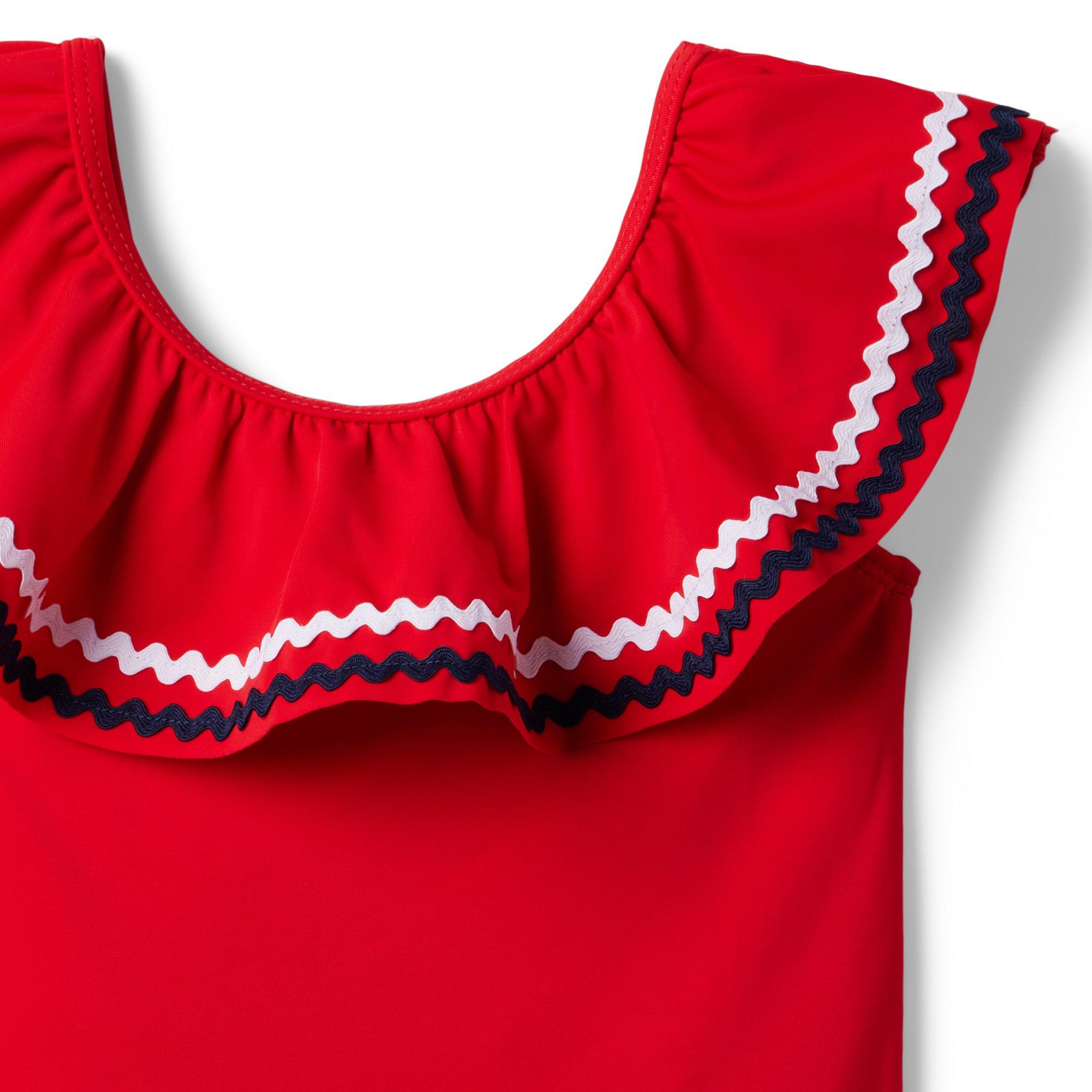 Ric Rac Ruffle Swimsuit image number 2