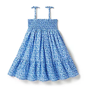 The Leilani Floral Smocked Sundress