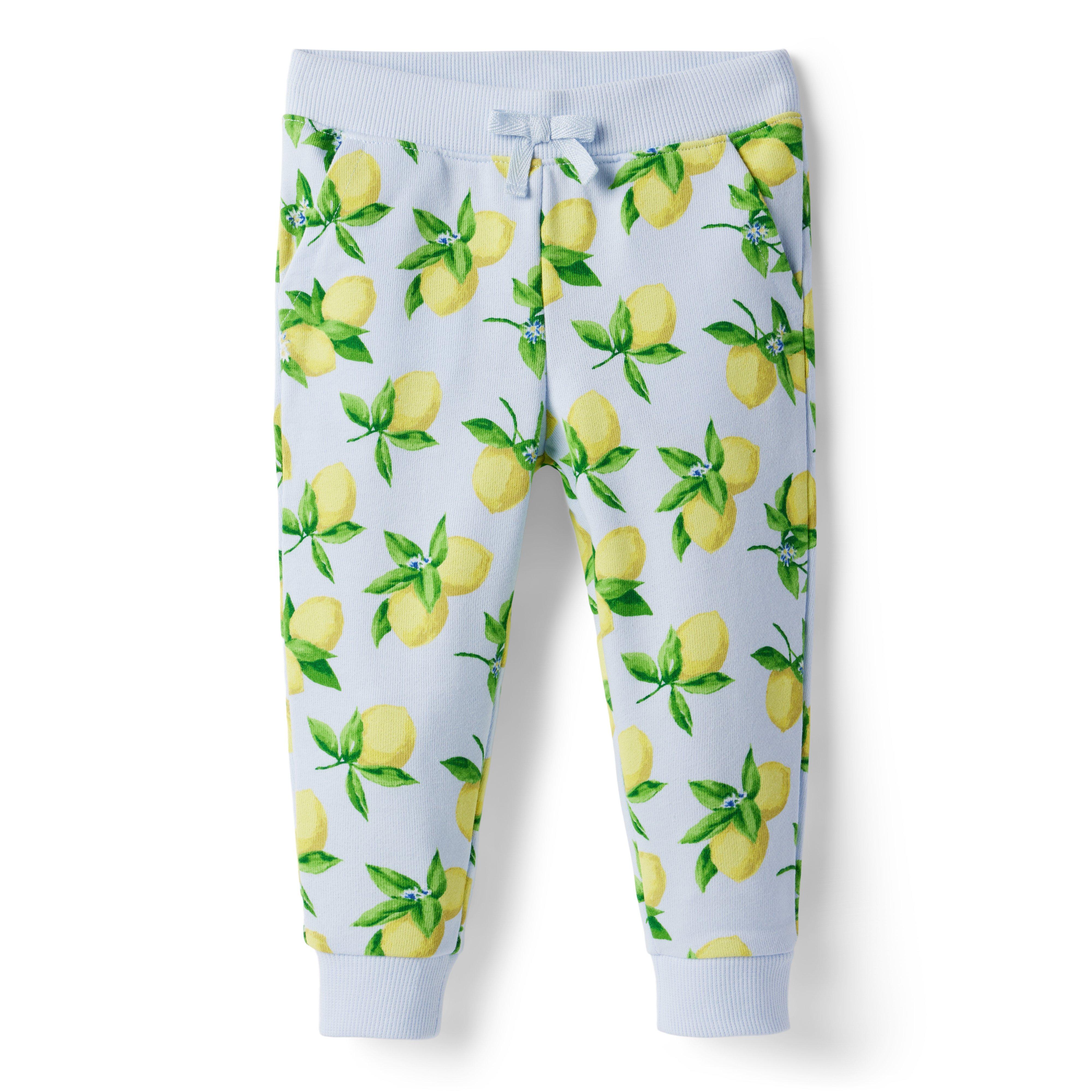 Lemon French Terry Jogger