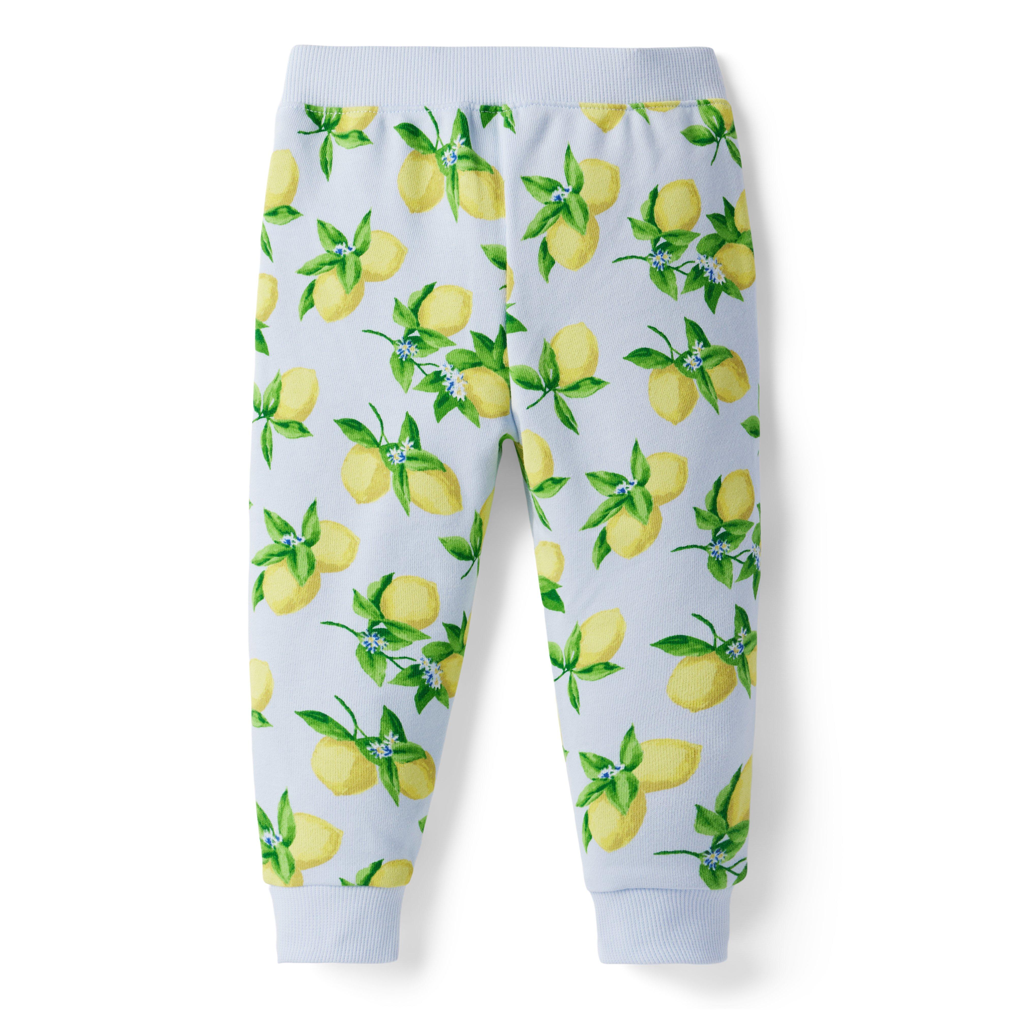 Lemon French Terry Jogger image number 1