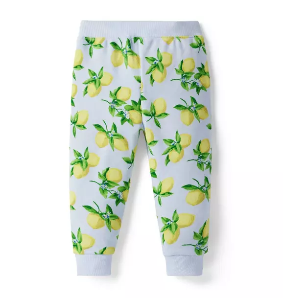 Lemon French Terry Jogger image number 1