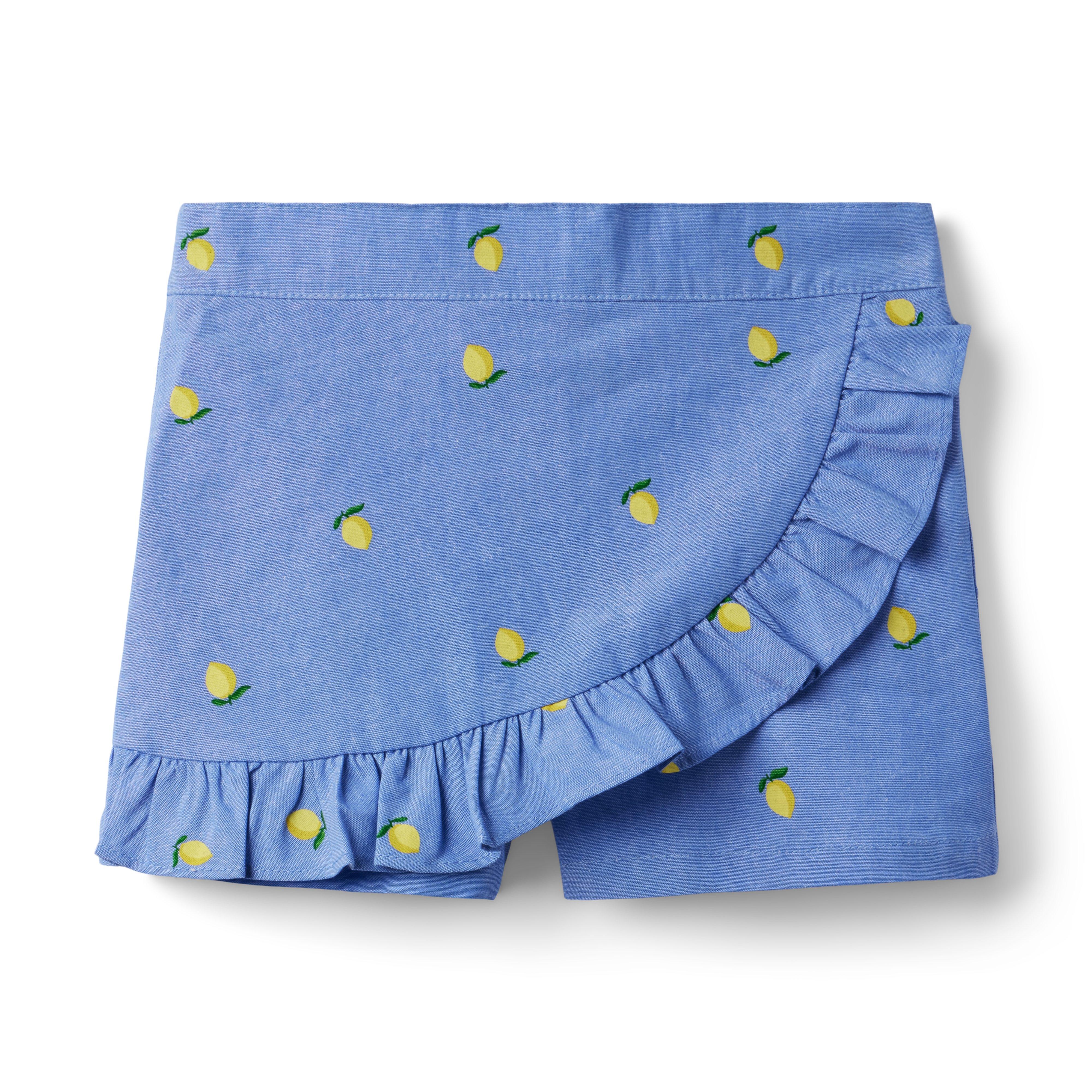 Lemon Ruffle Skort