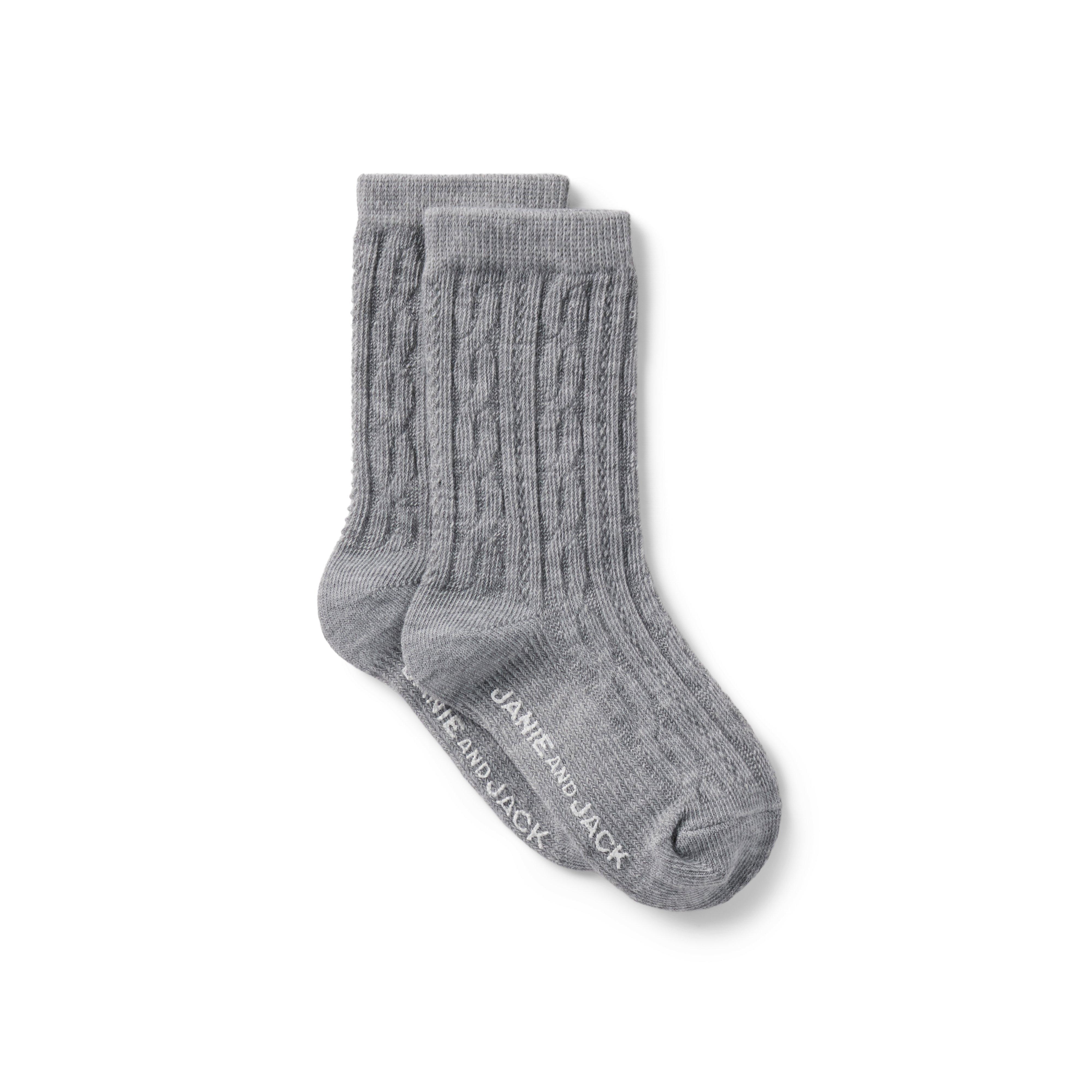 Baby Cable Knit Sock