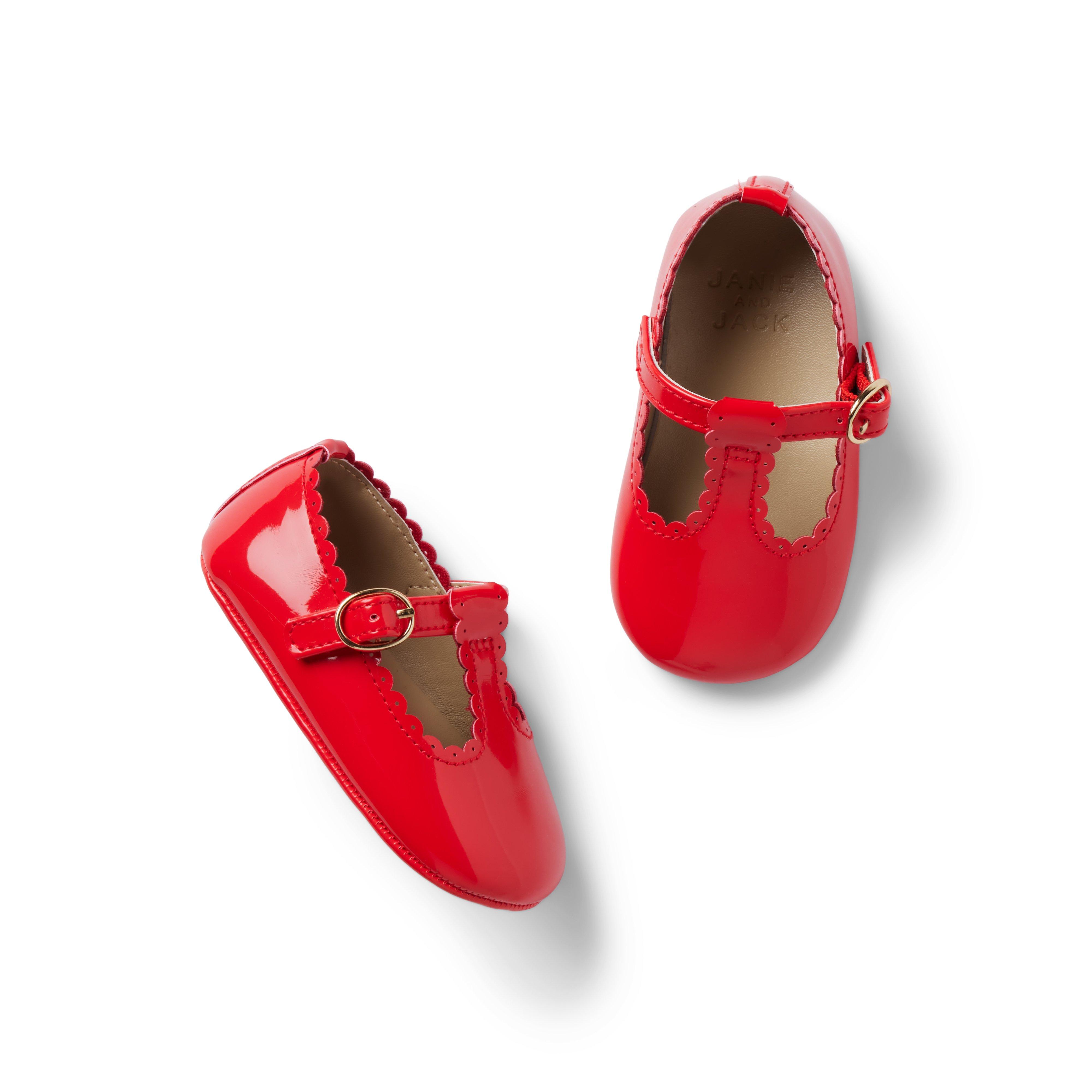 Baby Patent T-Strap Flat