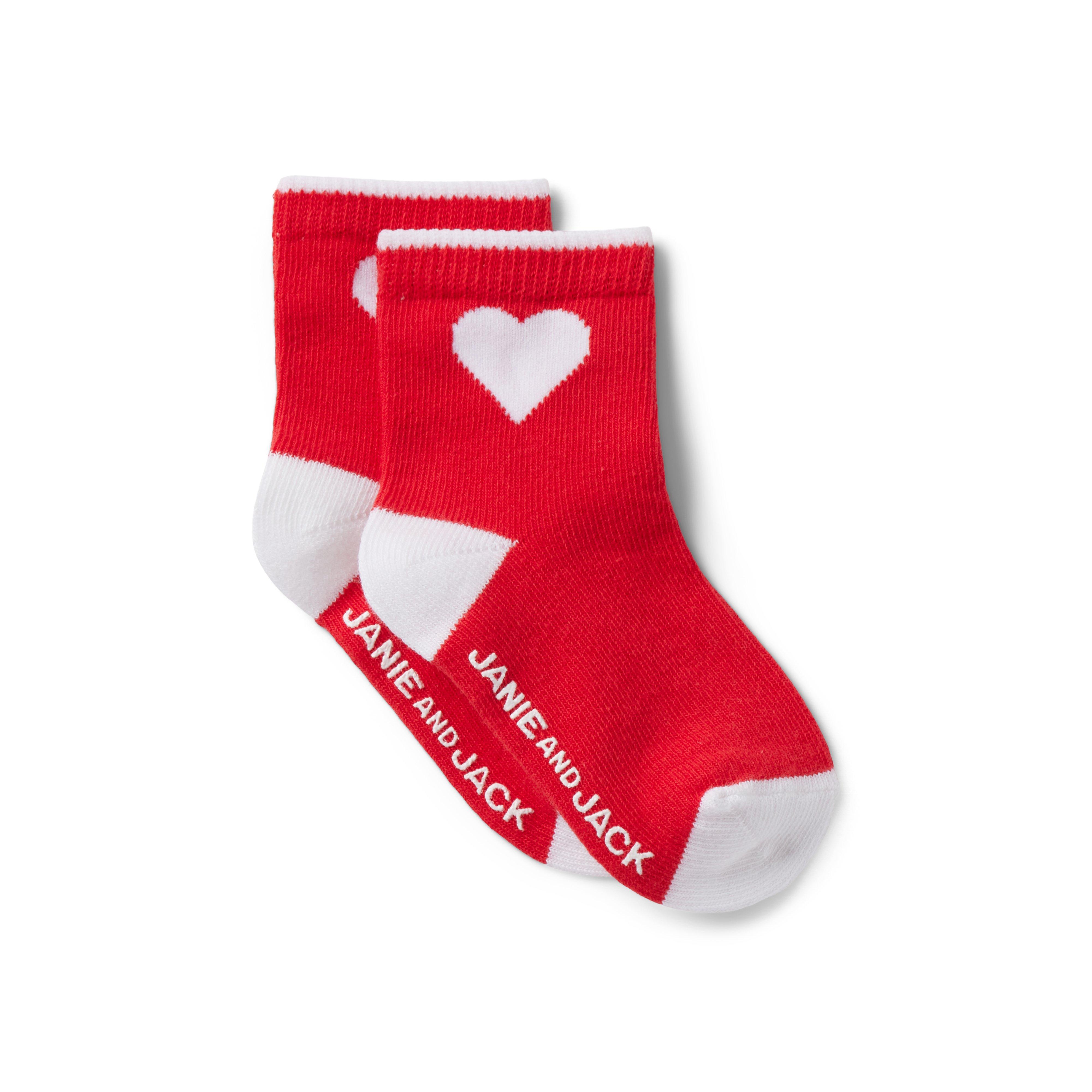 Baby Heart Sock