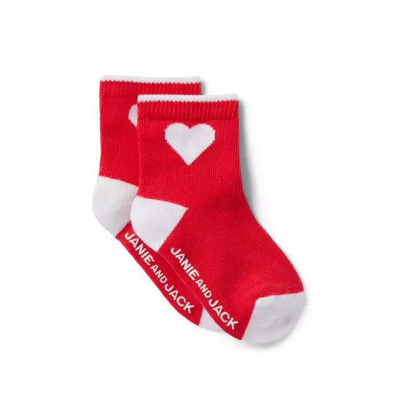 Baby Heart Sock