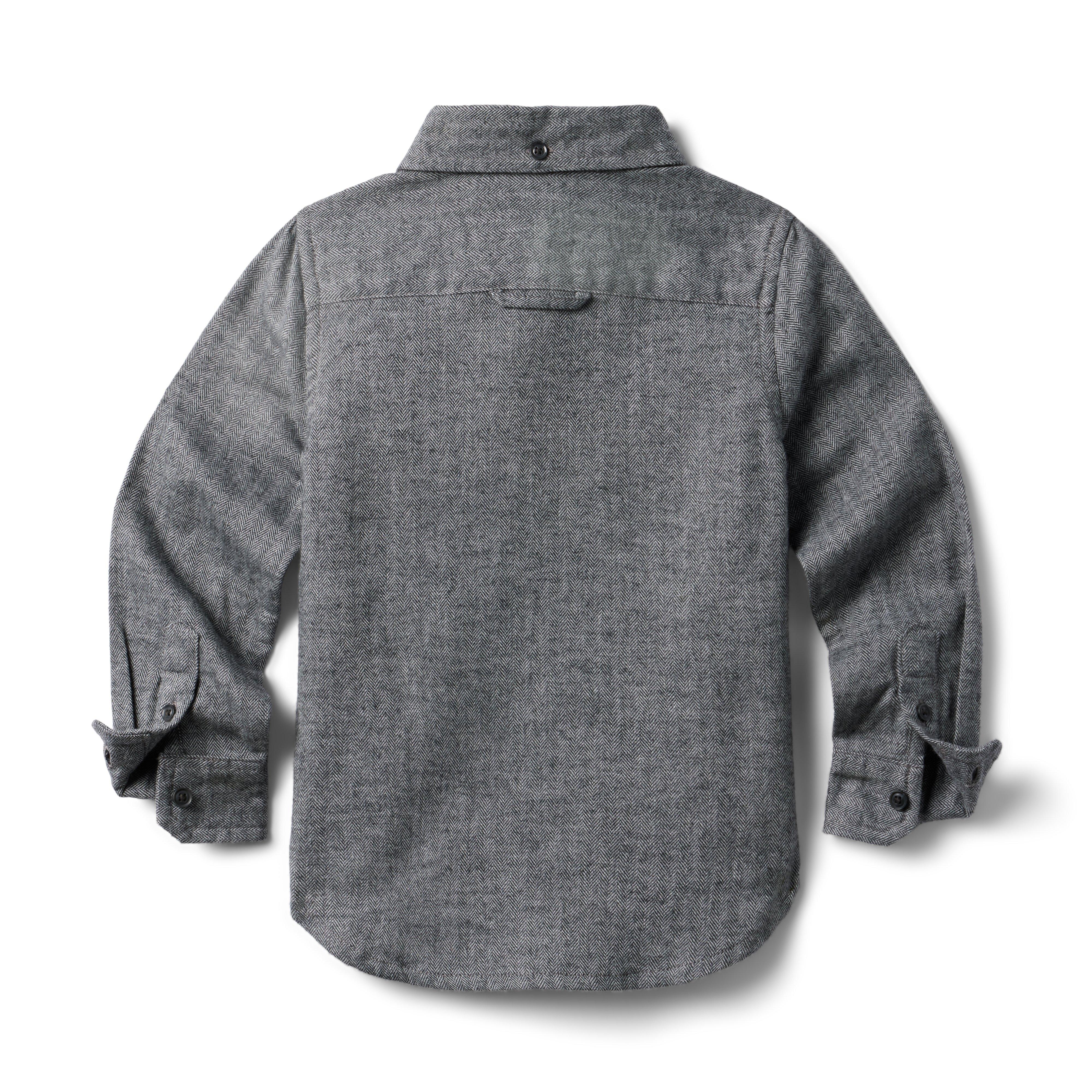 Brushed Herringbone Shirt image number 1