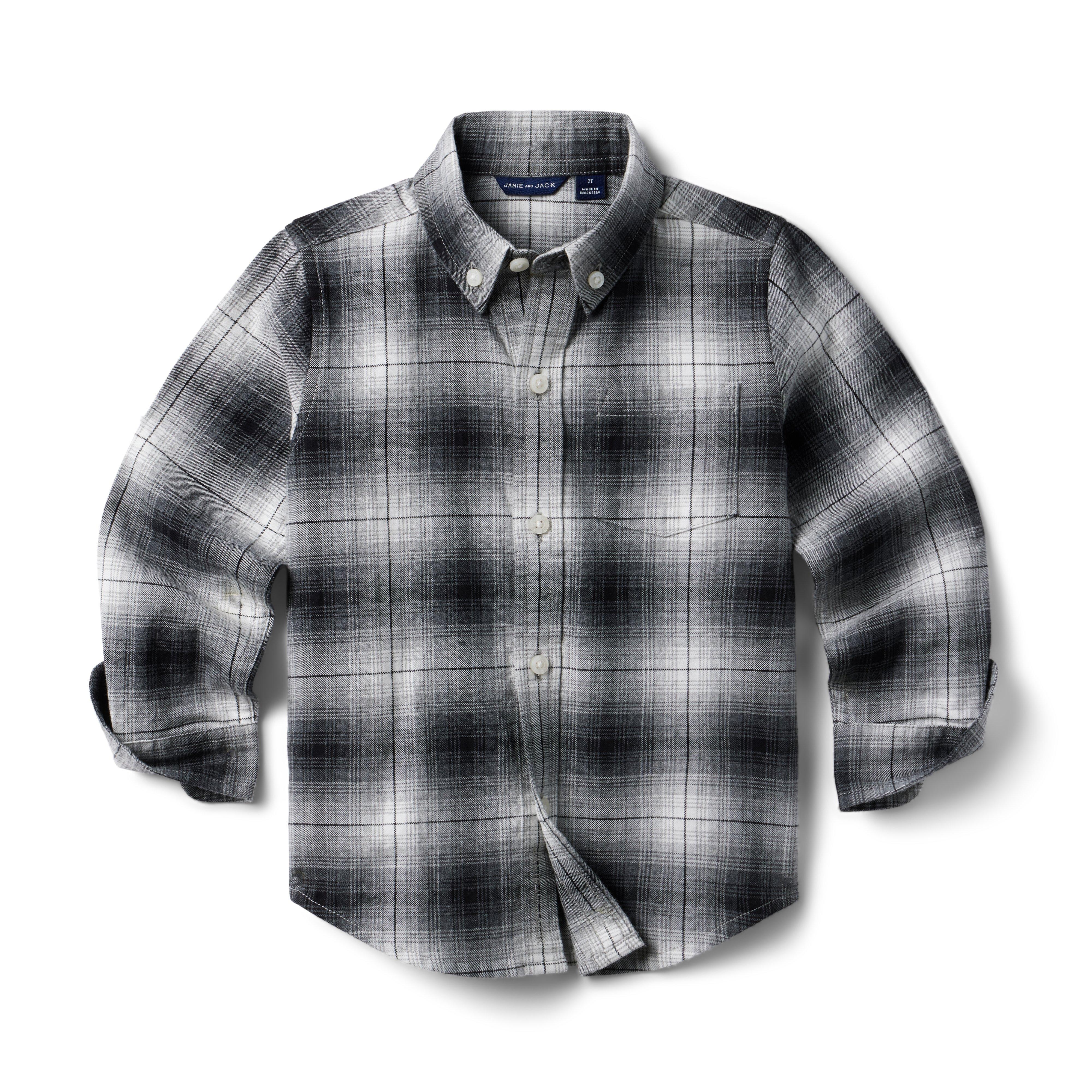 Plaid Brushed Twill Shirt