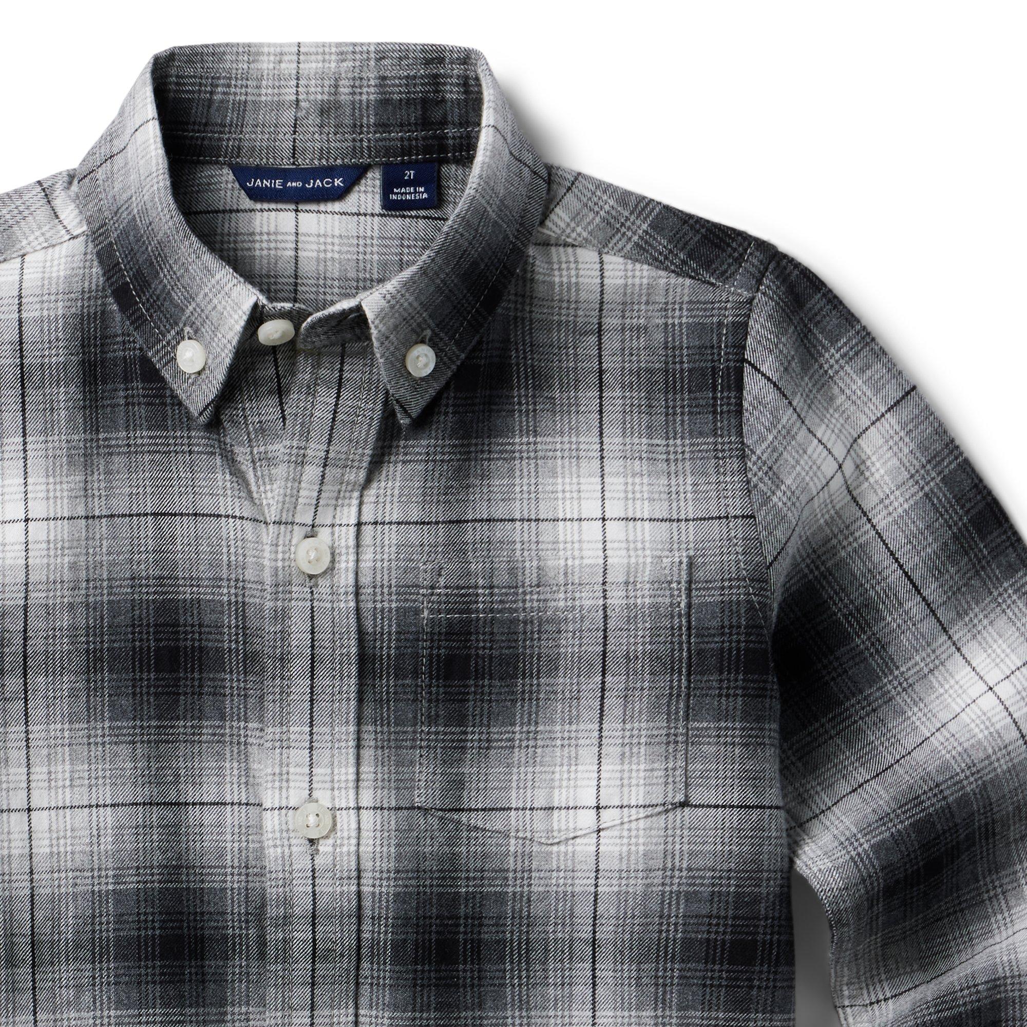 Plaid Brushed Twill Shirt image number 3