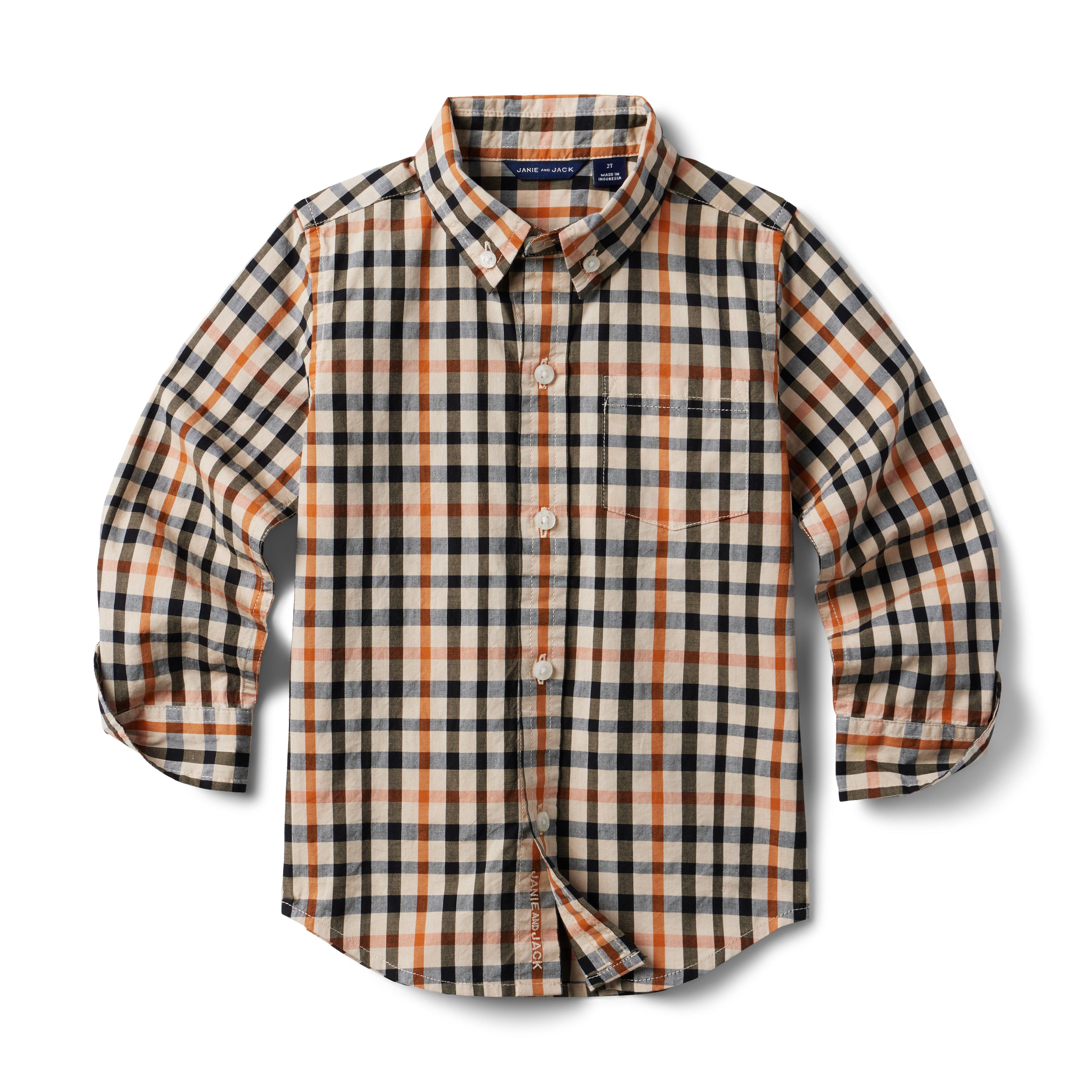 Plaid Poplin Shirt image number 0