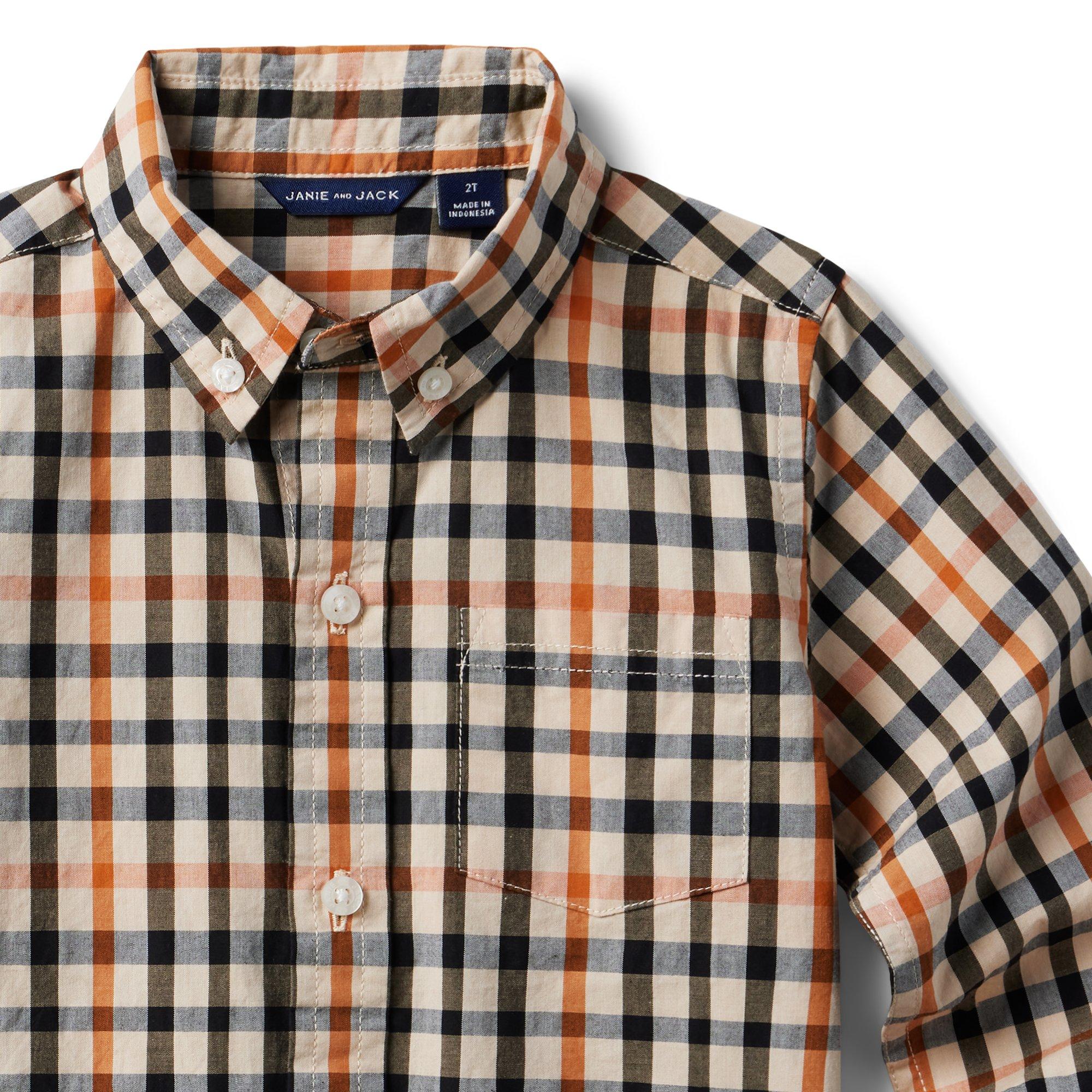 Plaid Poplin Shirt image number 3