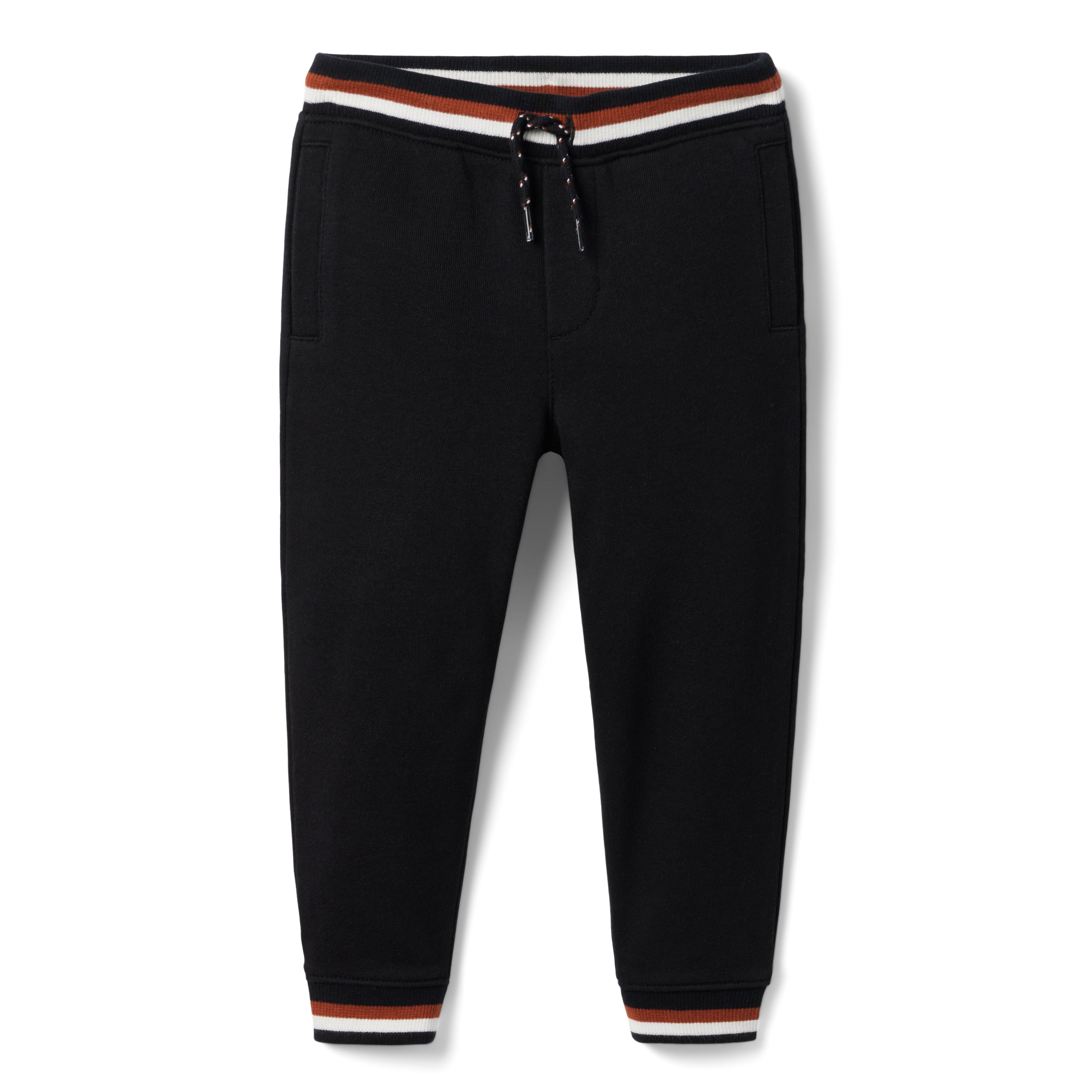 Striped Cuff French Terry Jogger image number 0