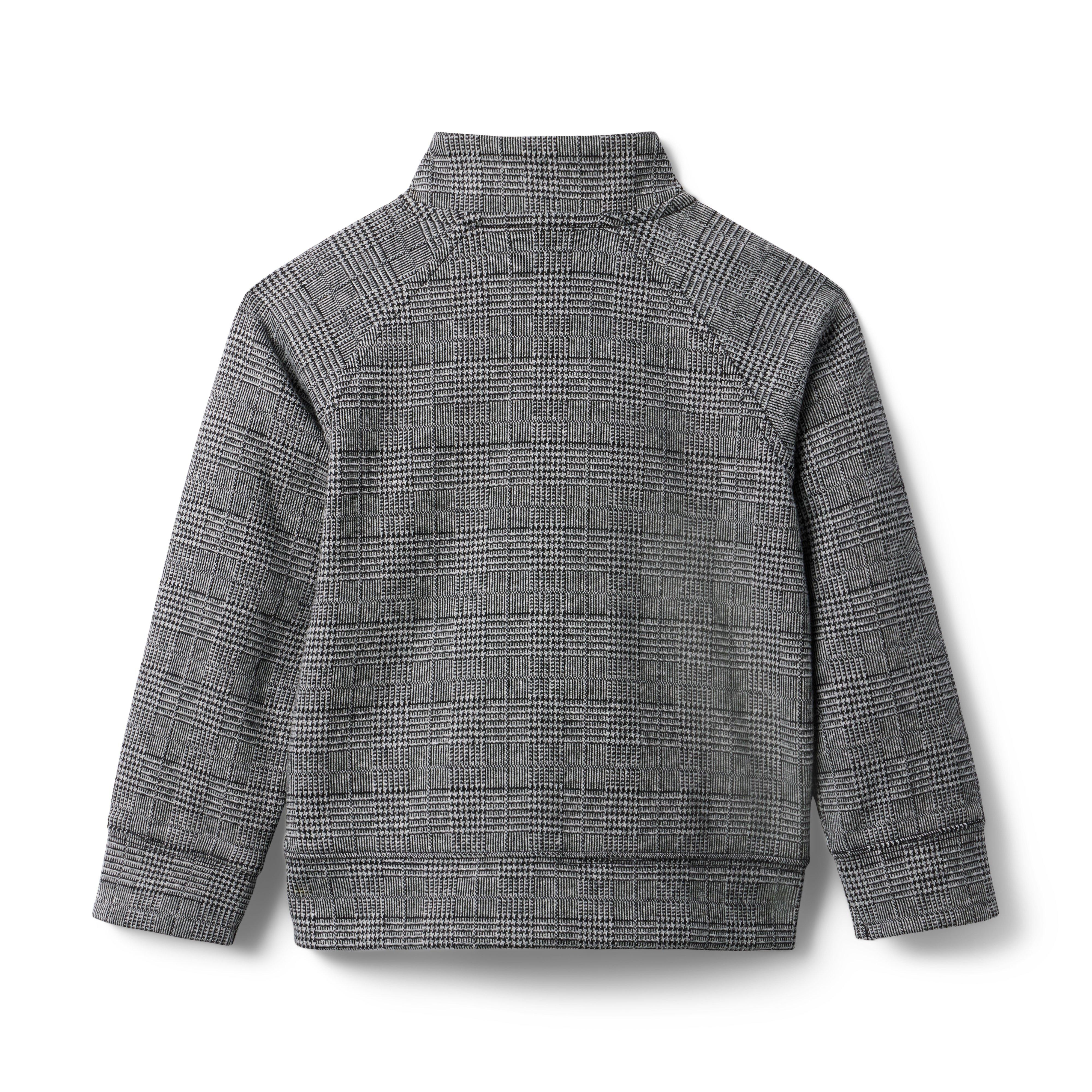 Plaid Jacquard Jacket image number 1