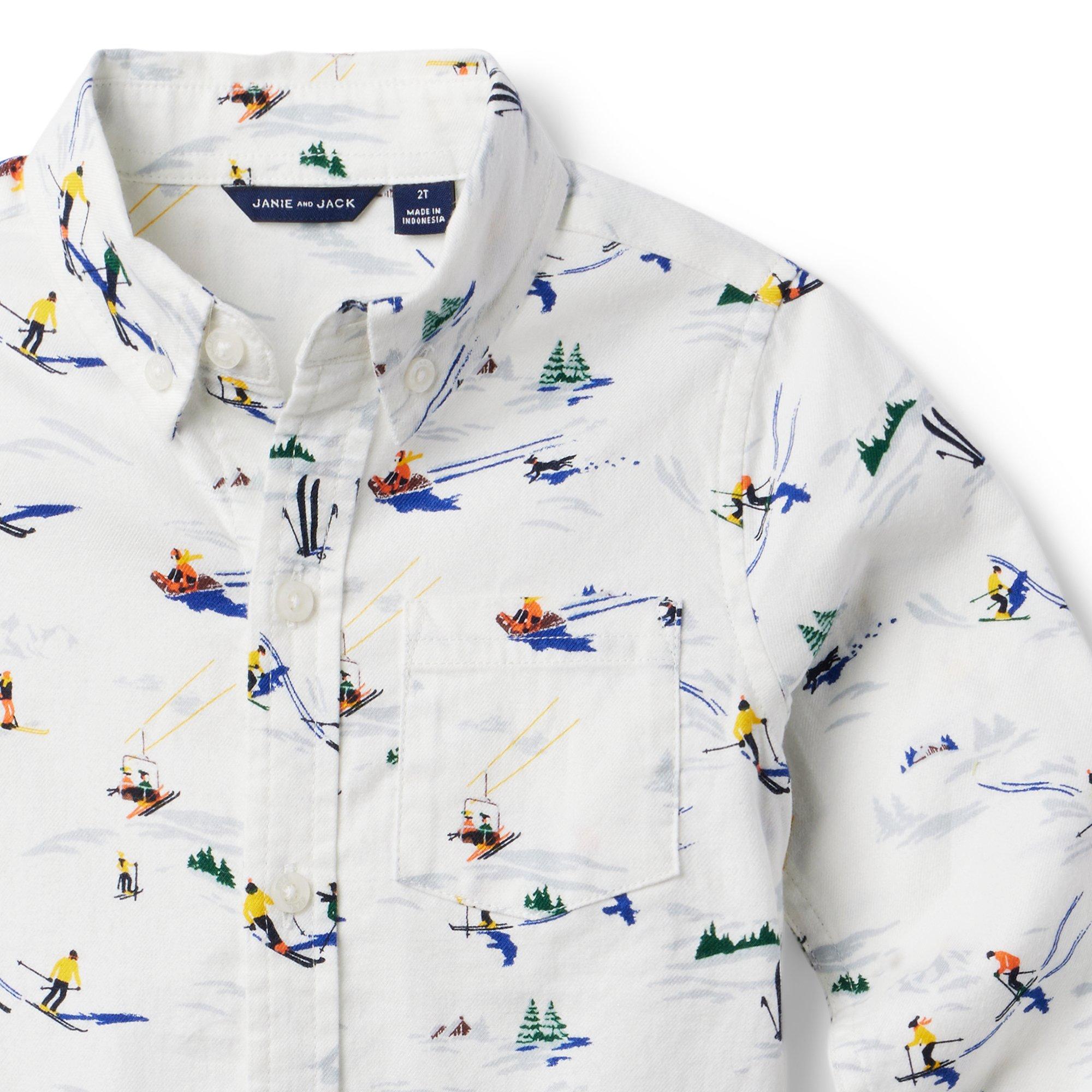 Ski Brushed Twill Shirt image number 4