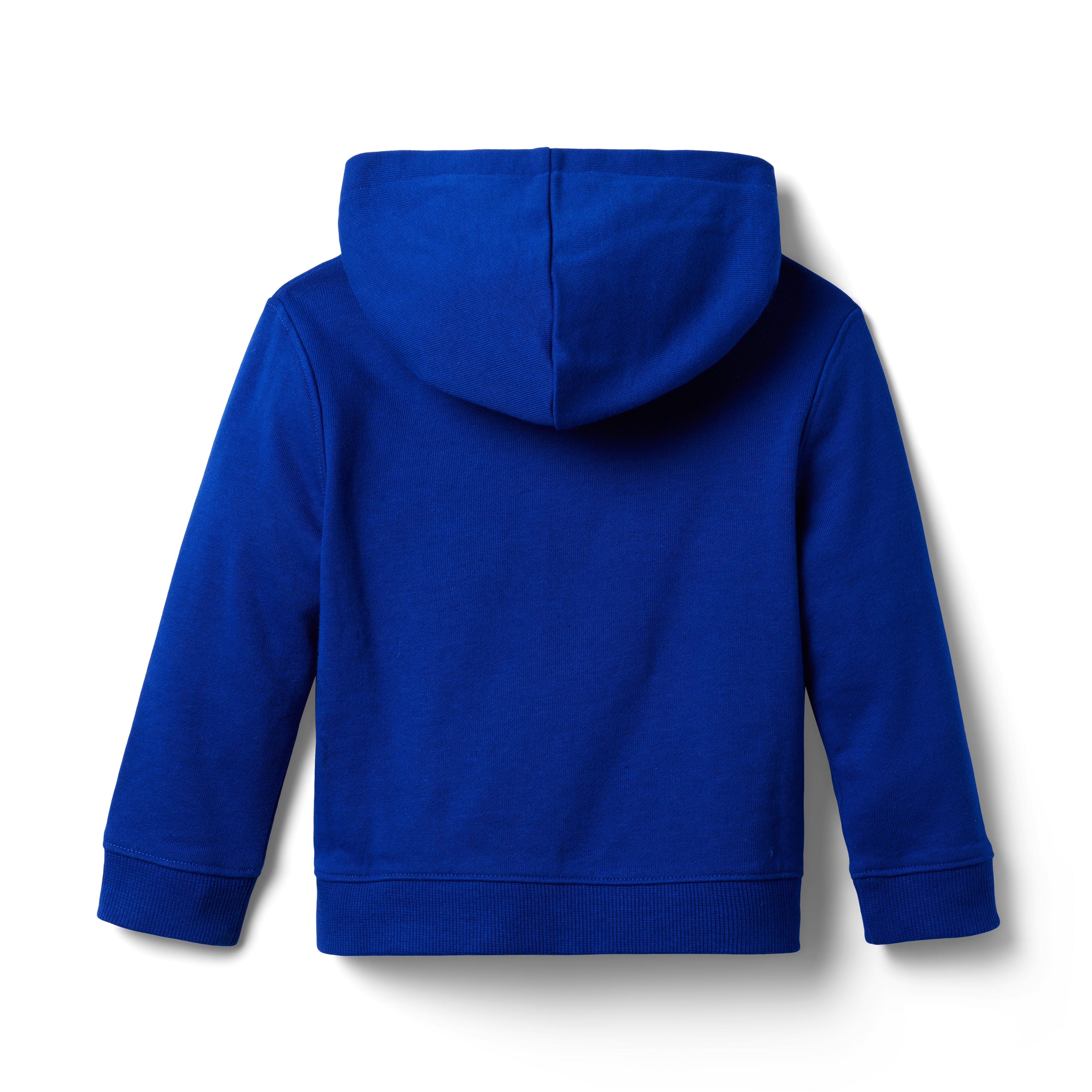 Stripe Pocket Hooded French Terry Sweatshirt image number 1
