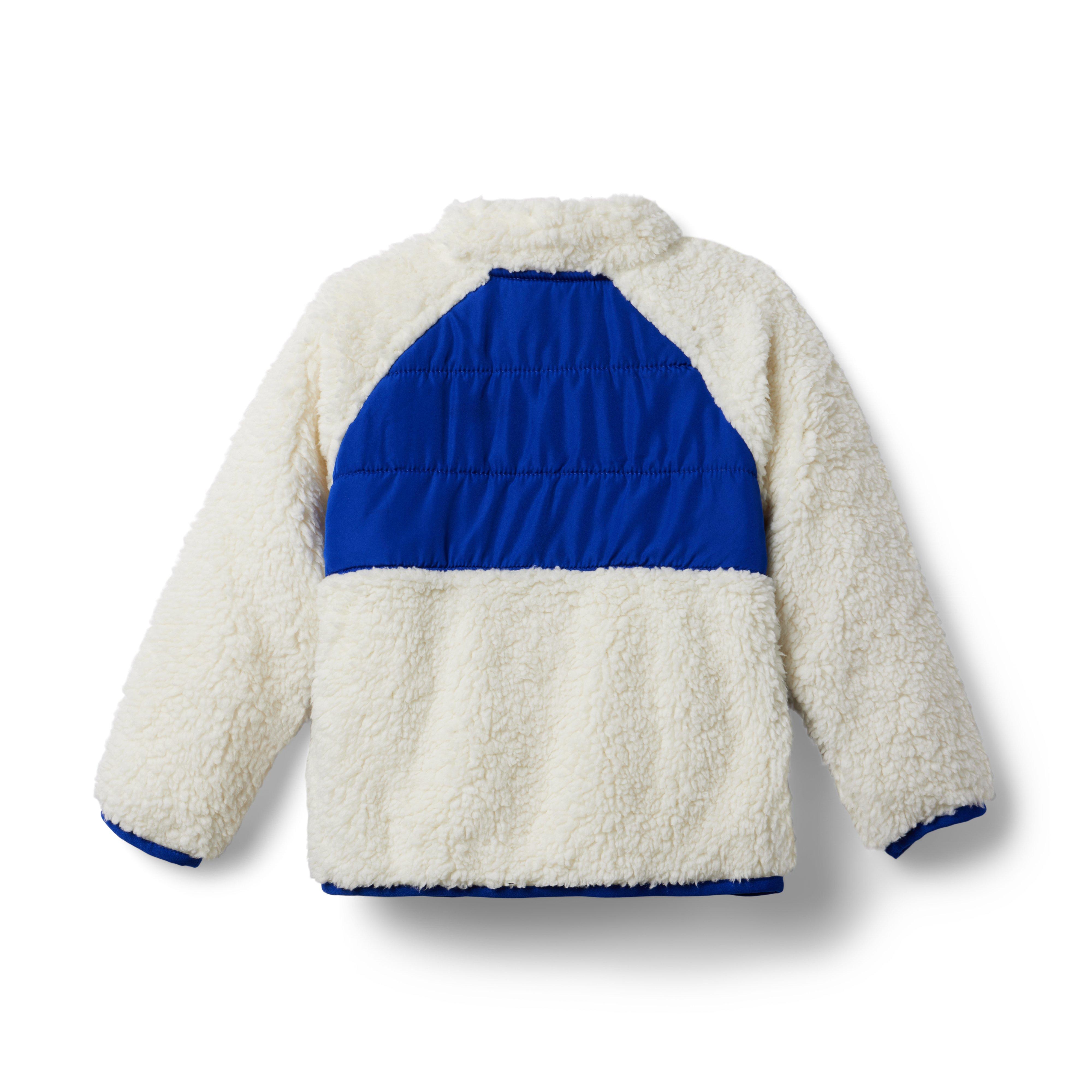 Boy Mother Goose Colorblocked Sherpa Jacket by Janie and Jack