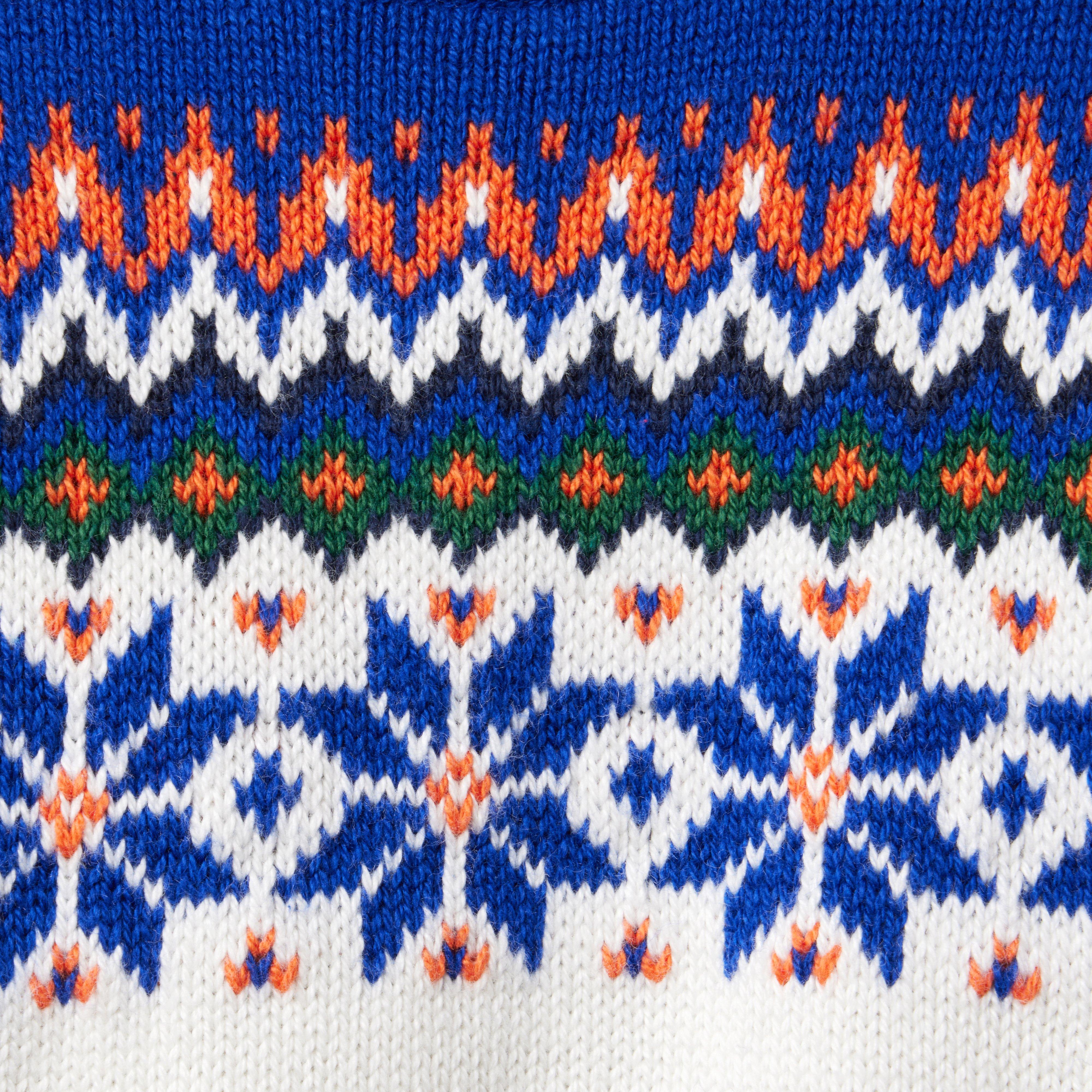 Fair Isle Snowflake Sweater image number 2