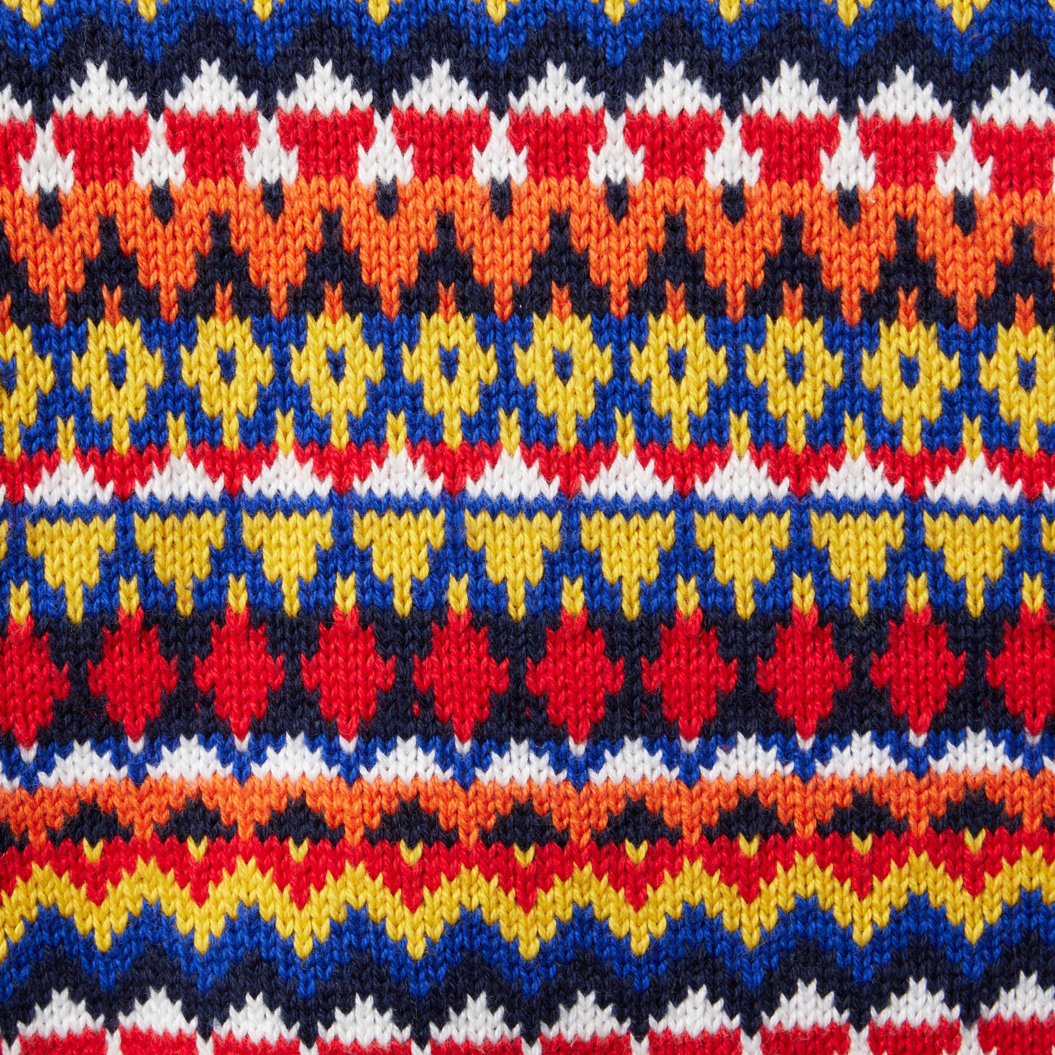 Fair Isle Shawl Collar Sweater image number 2