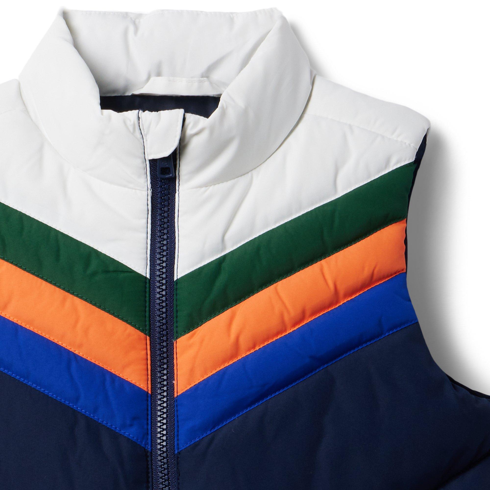 Chevron Puffer Vest image number 4