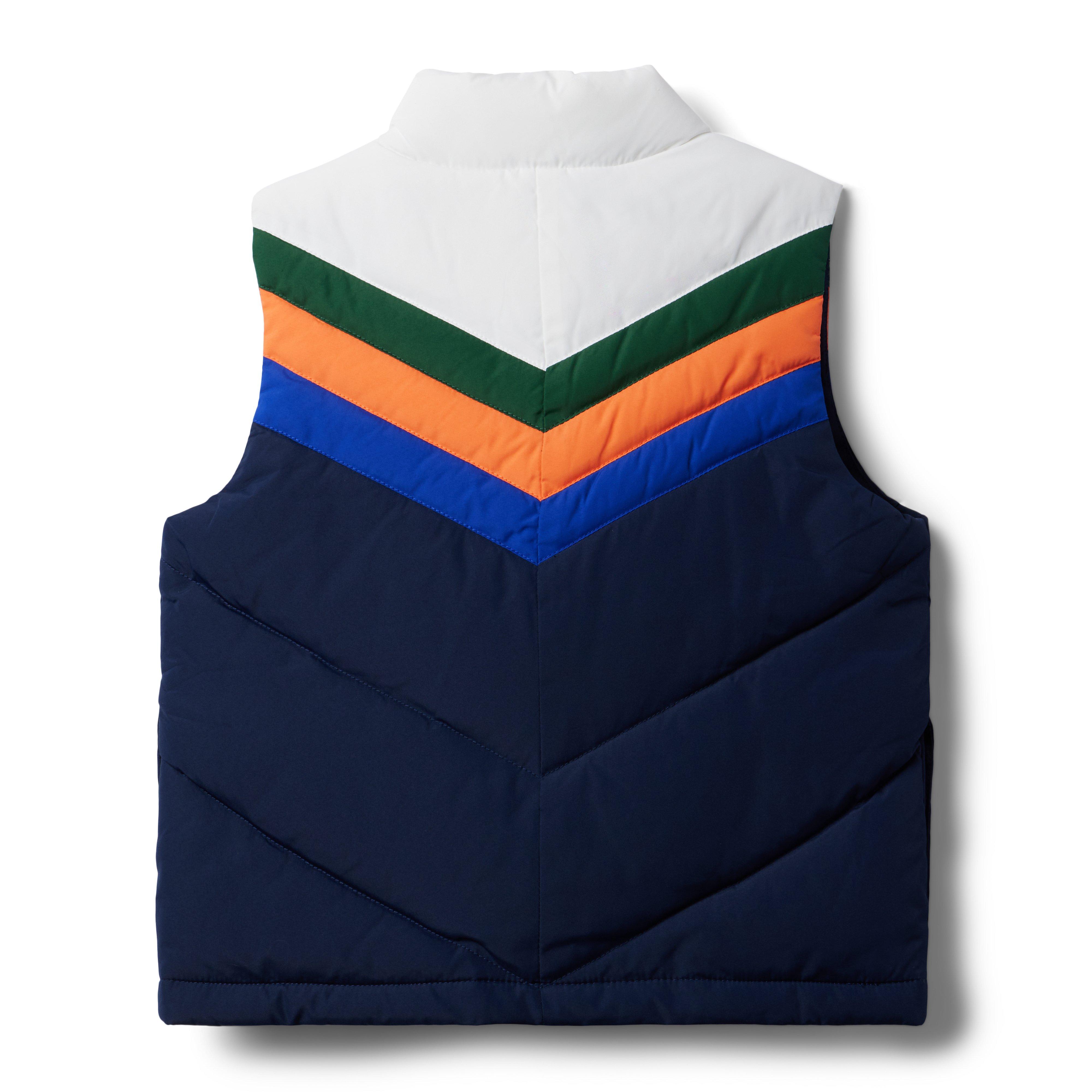 Chevron Puffer Vest image number 2