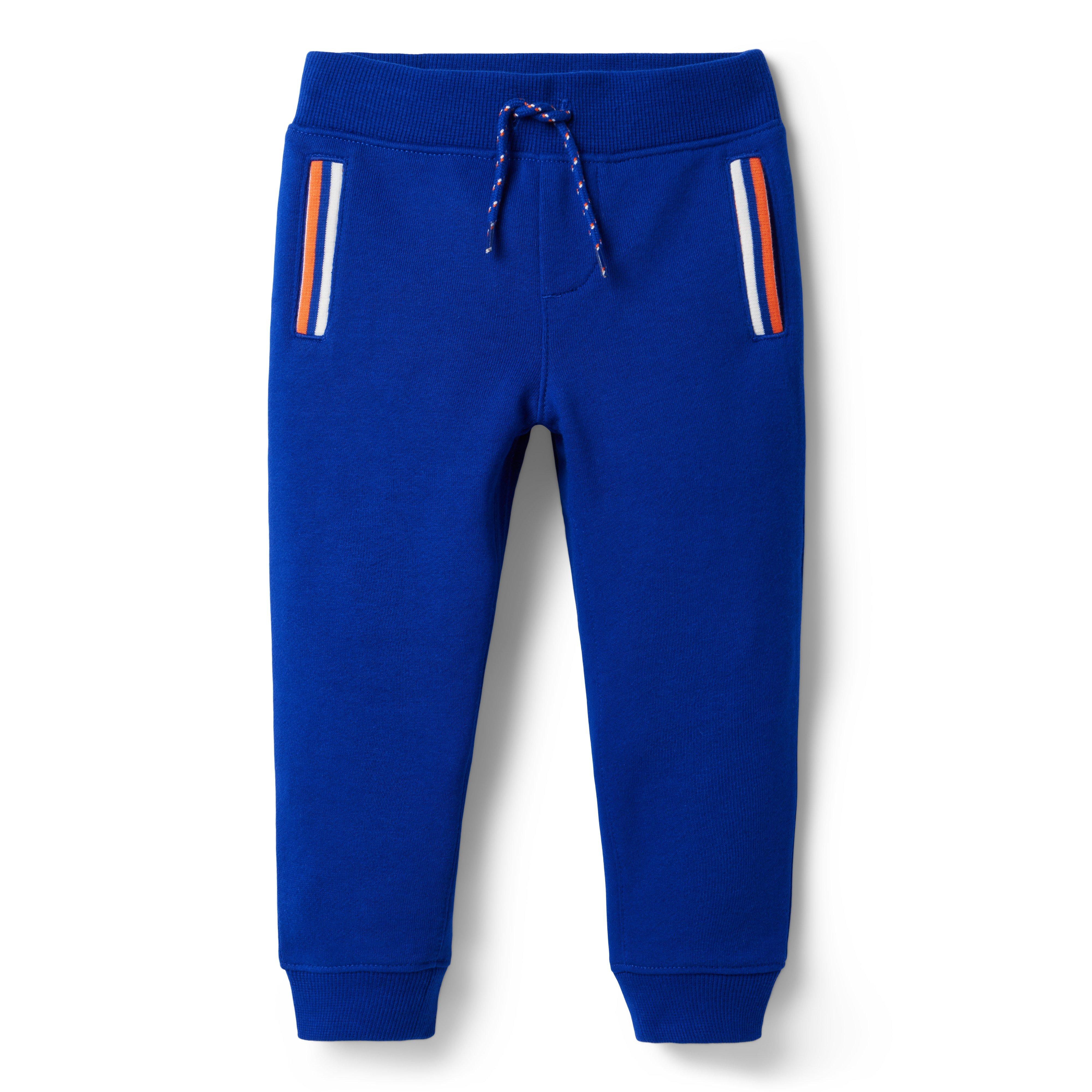 Stripe Pocket French Terry Jogger
