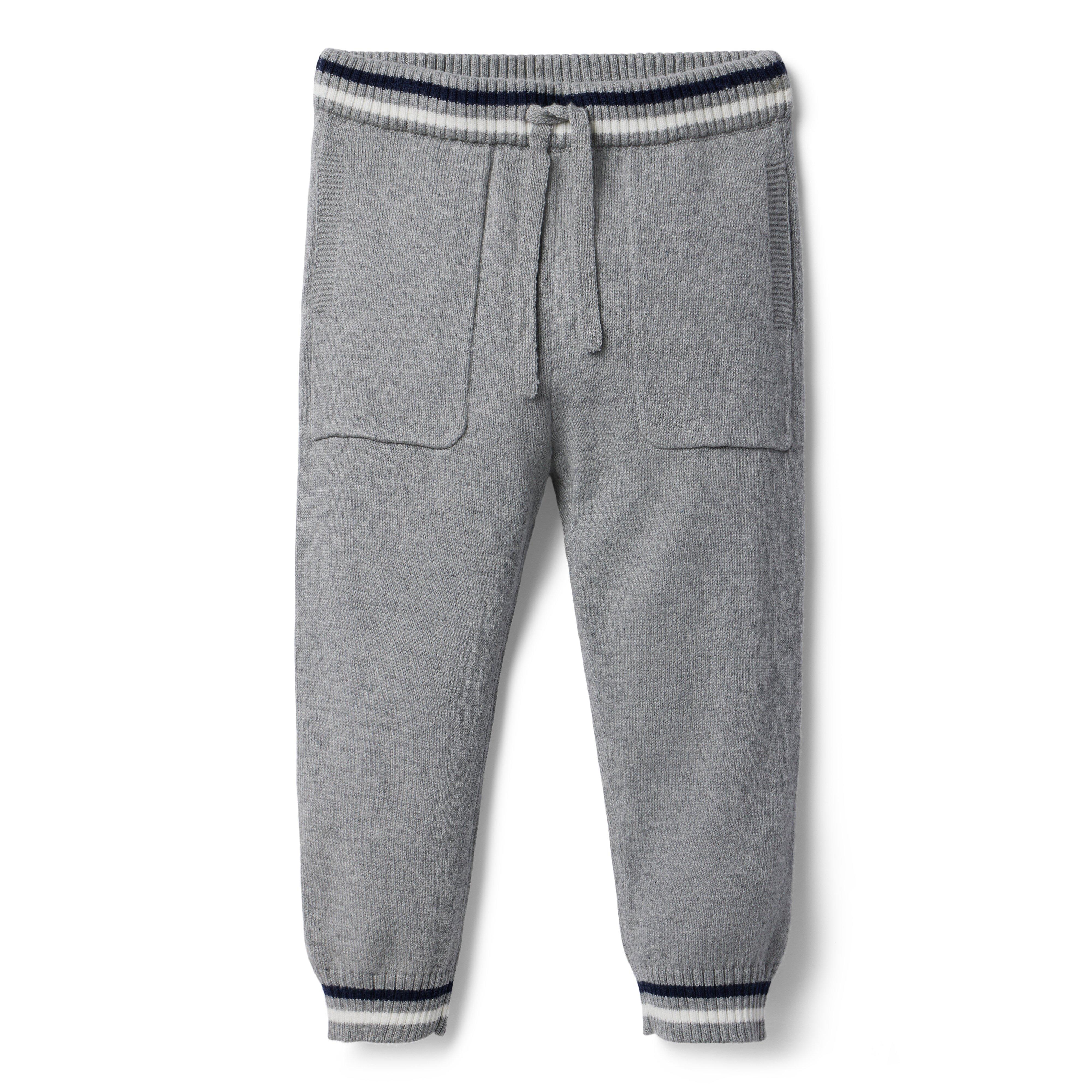 Janie and Jack Stripe Cuff Sweater Jogger