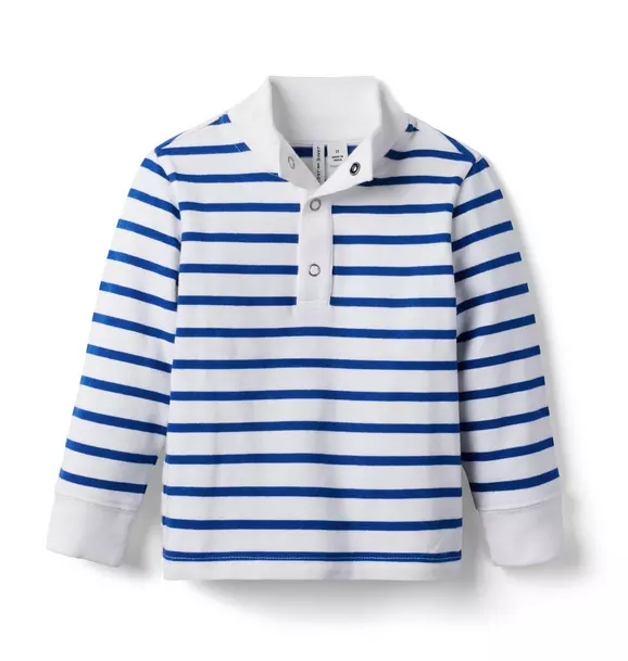 Striped Jersey Pullover
