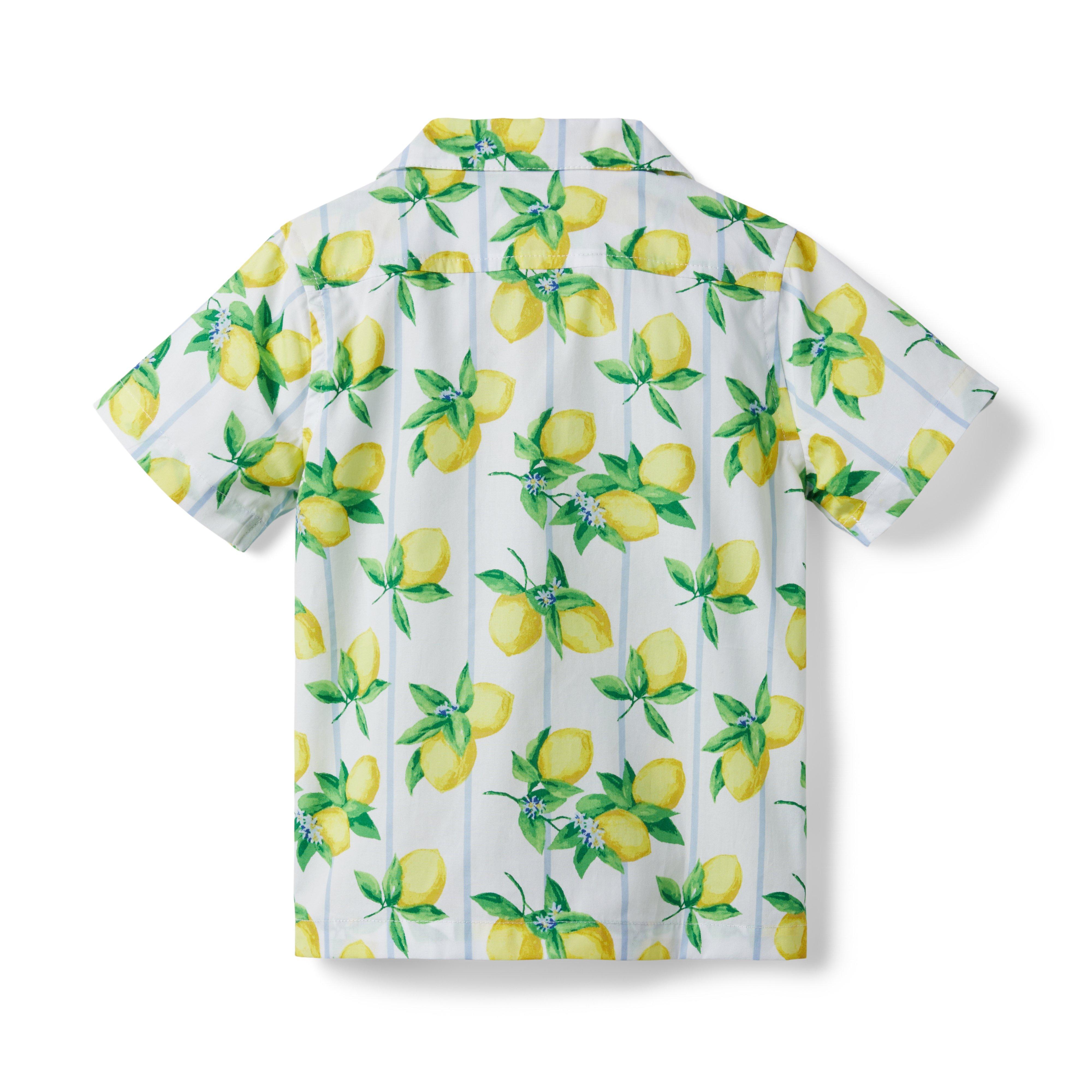 The Lemon Stripe Cabana Shirt image number 1