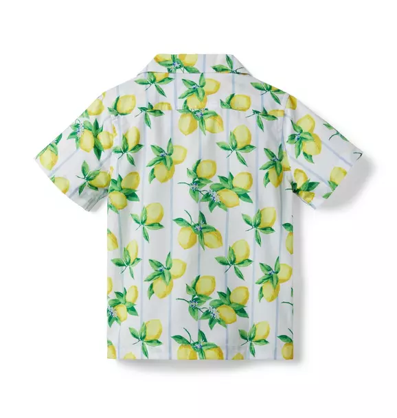 The Lemon Stripe Cabana Shirt image number 1