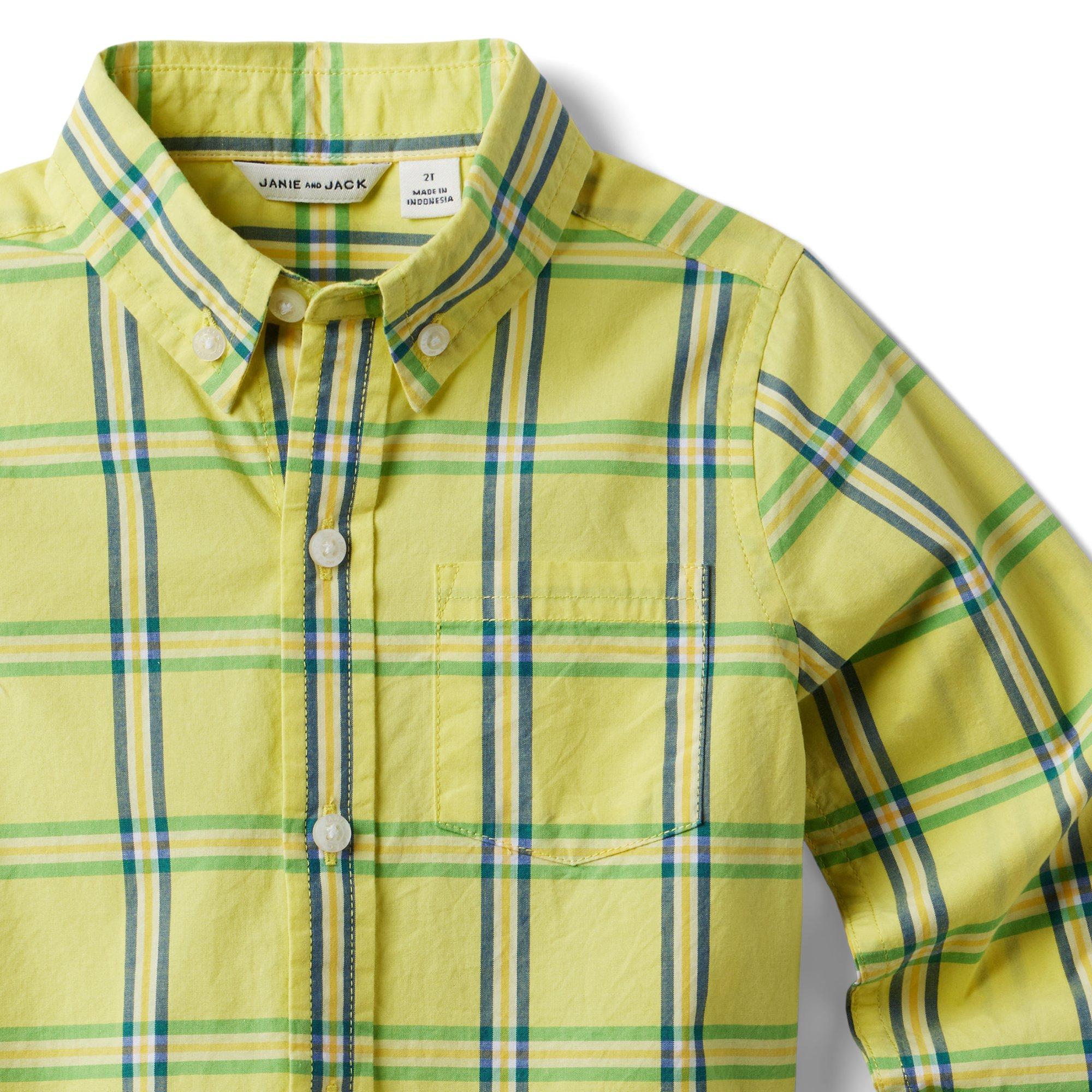 Plaid Poplin Shirt image number 3