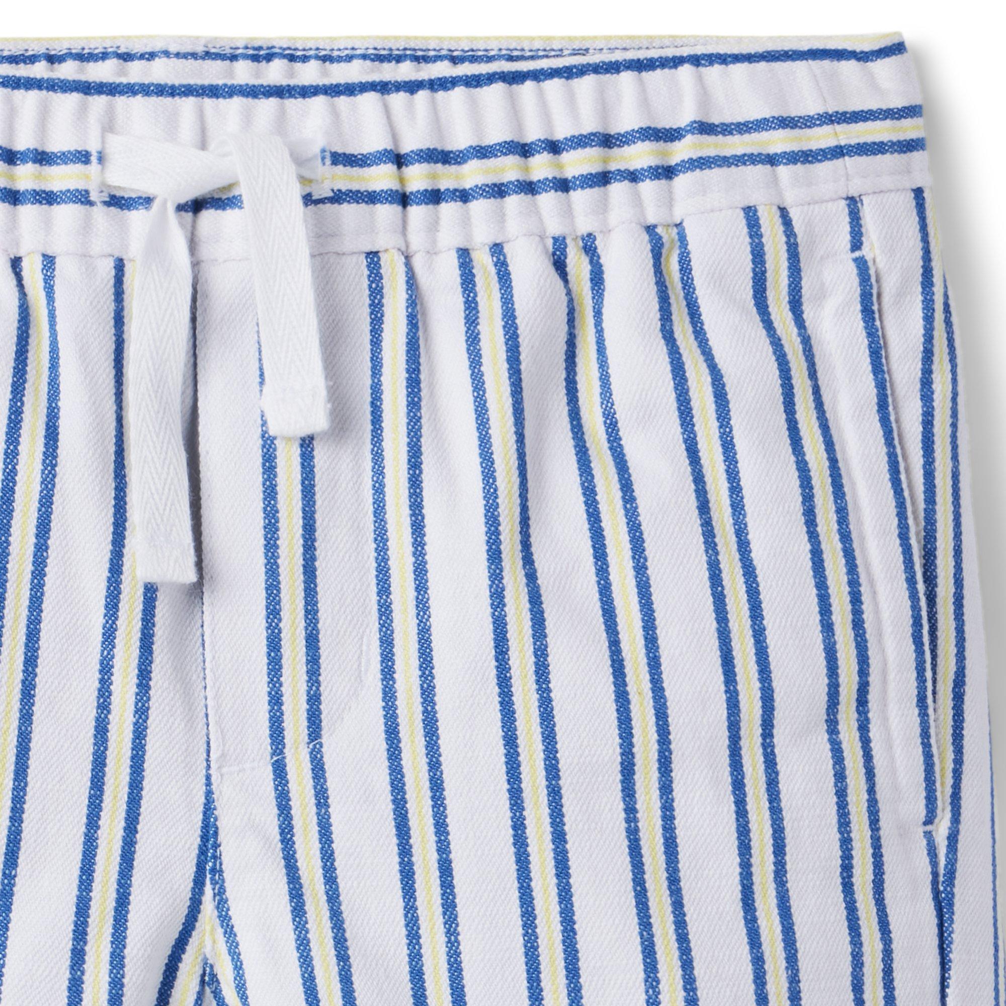 Striped Twill Pull-On Short image number 2