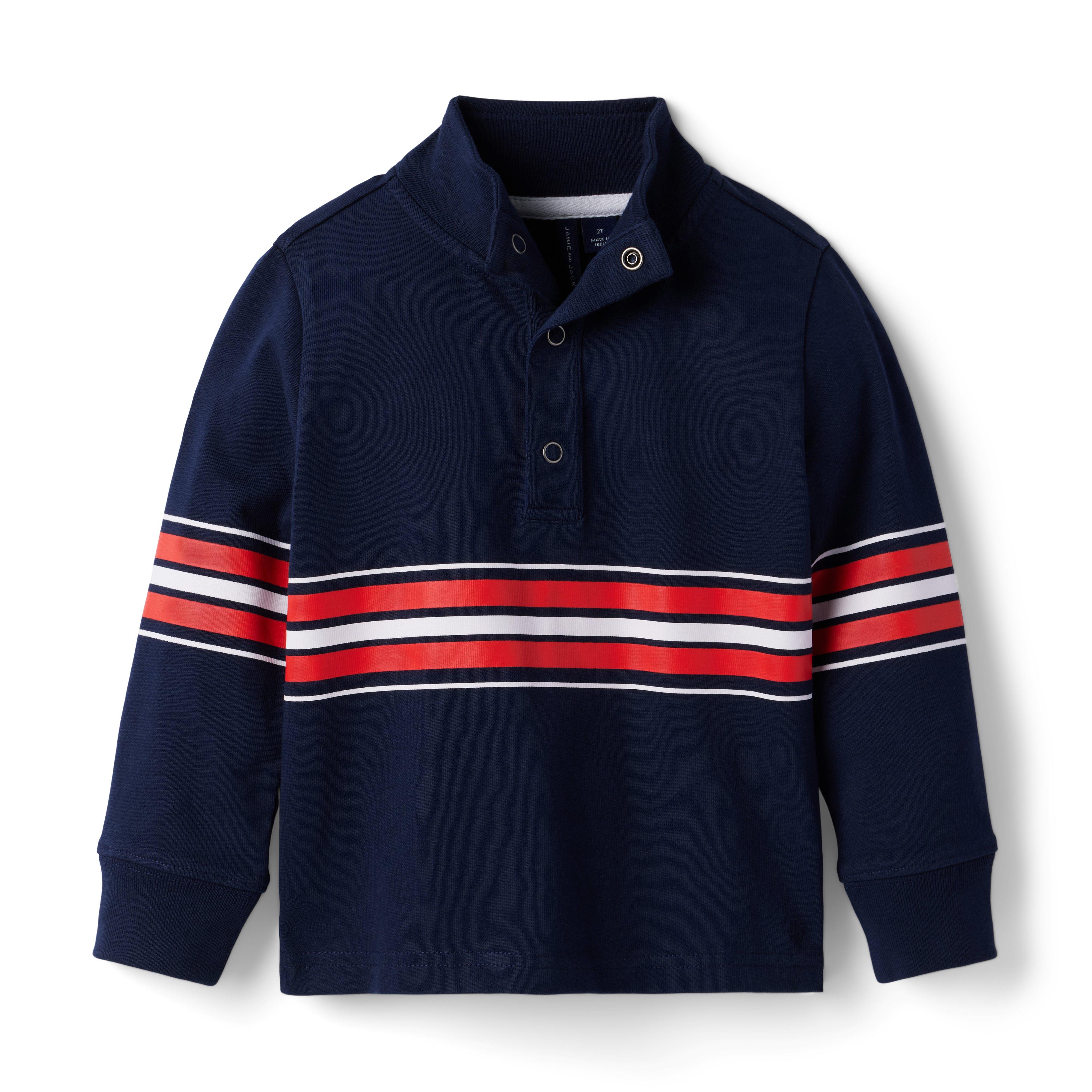 Striped Jersey Pullover image number 0