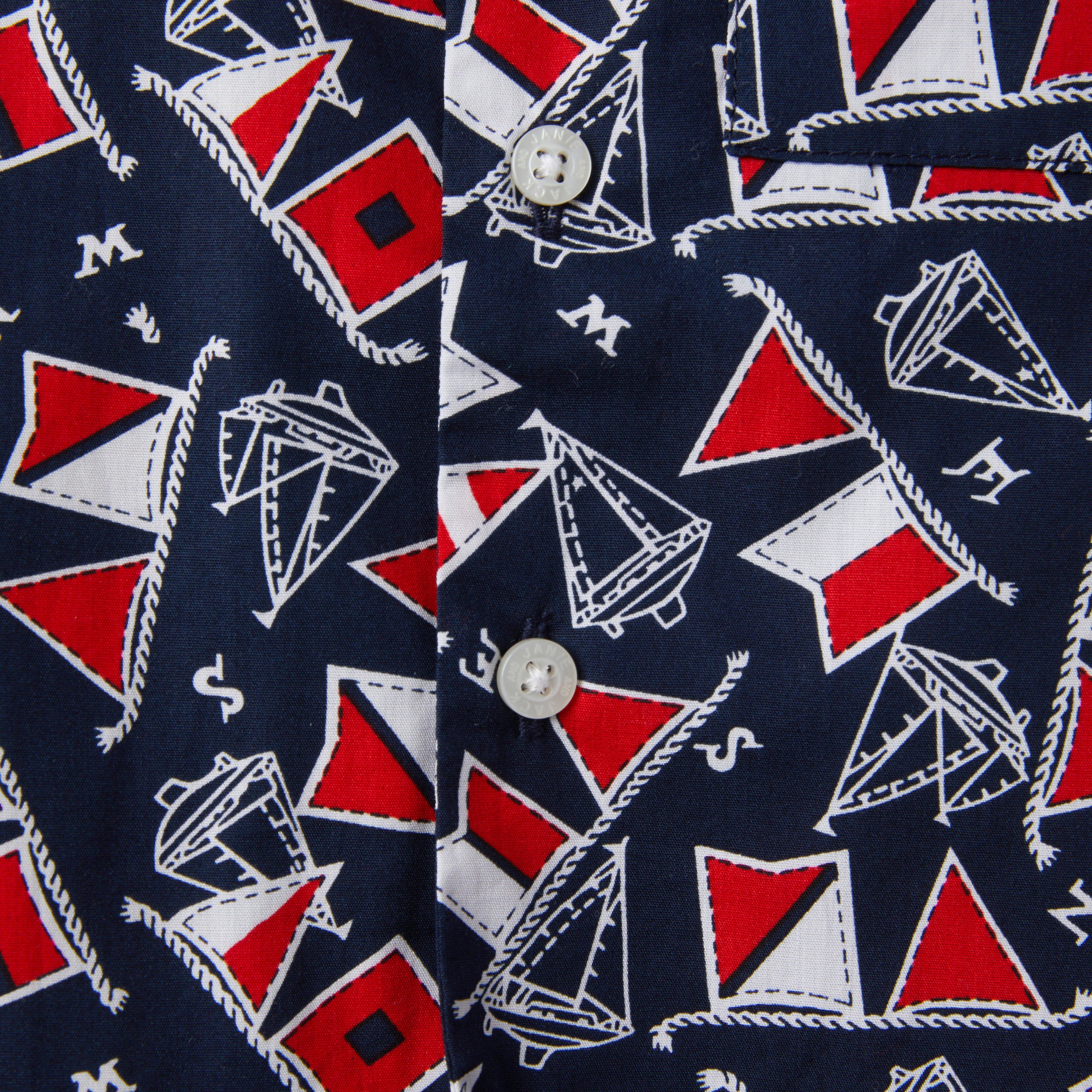 Nautical Poplin Cabana Shirt image number 2