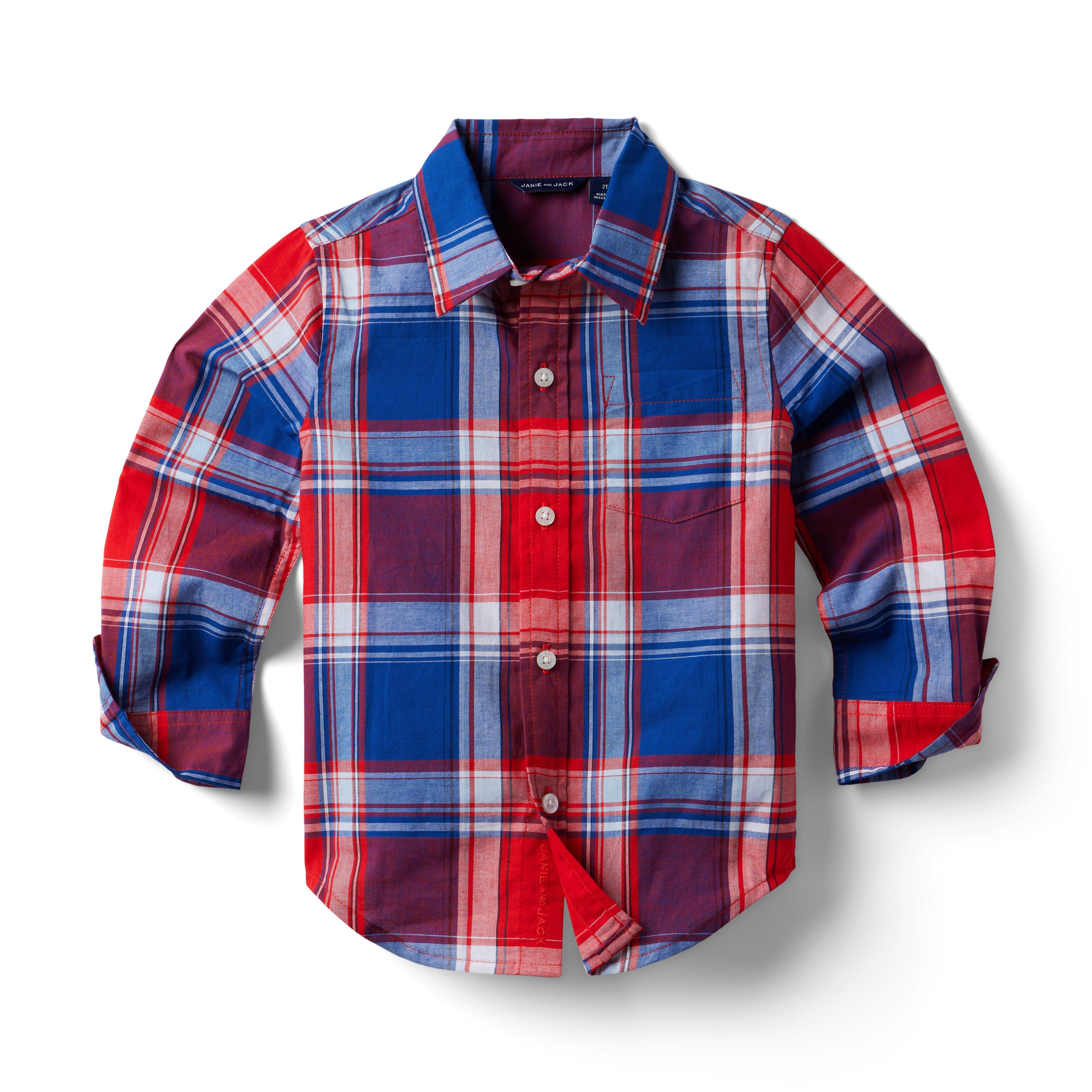 Madras Plaid Shirt