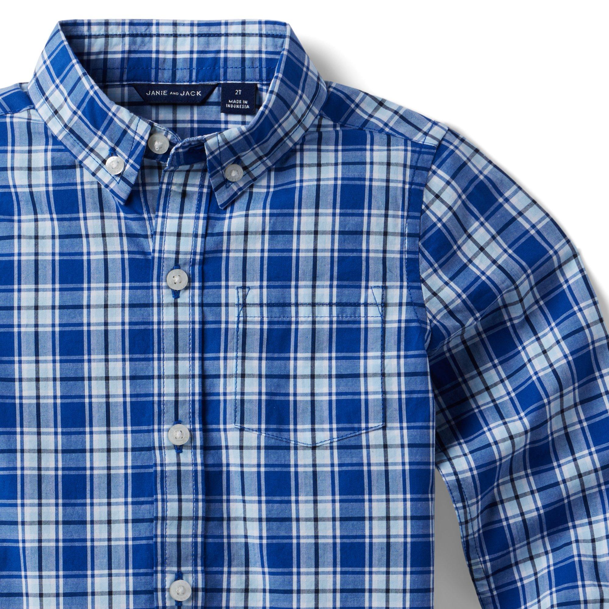 Plaid Poplin Shirt image number 3