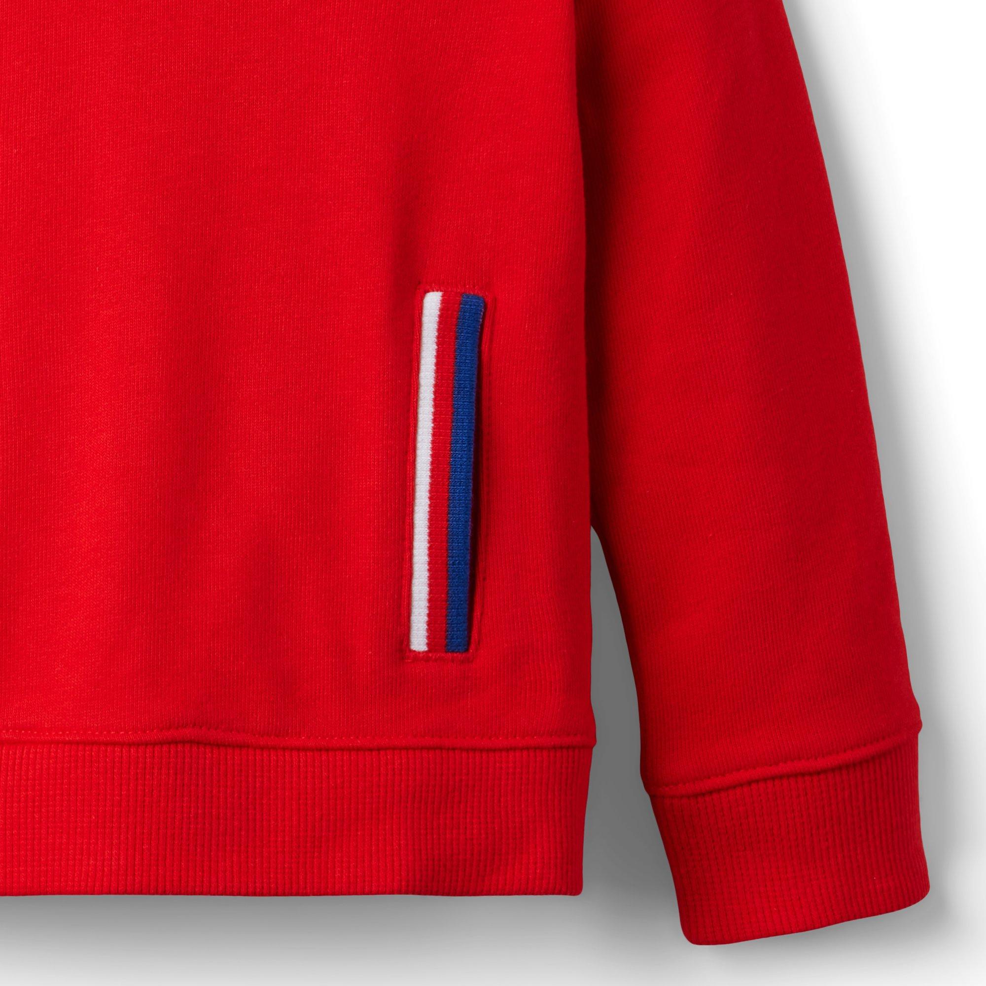 Striped Pocket Hooded Sweatshirt image number 2