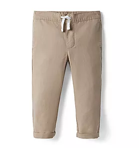 Linen Pull-On Pant