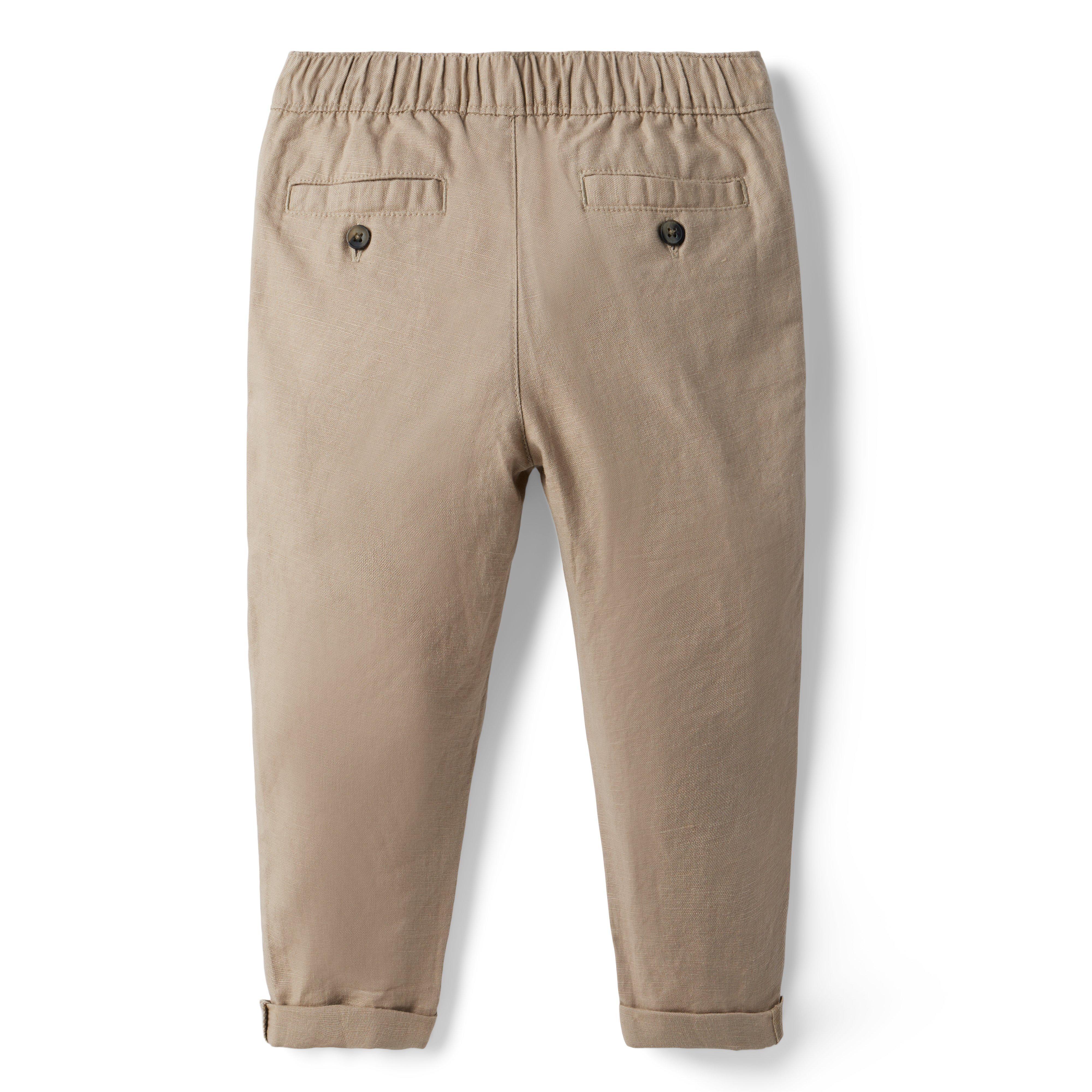 Linen-Cotton Pull-On Pant image number 1