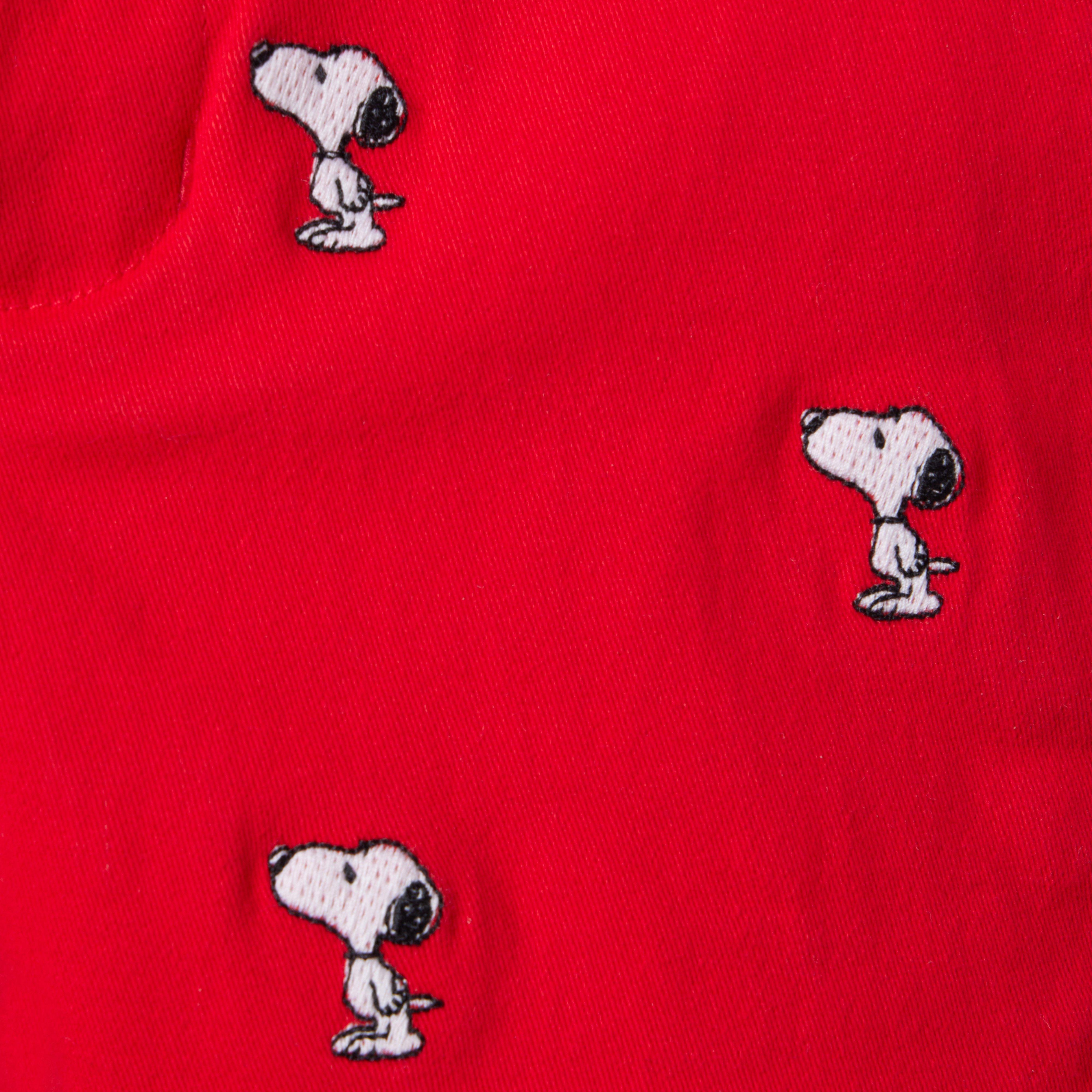 PEANUTS™ Snoopy Embroidered Twill Short image number 3